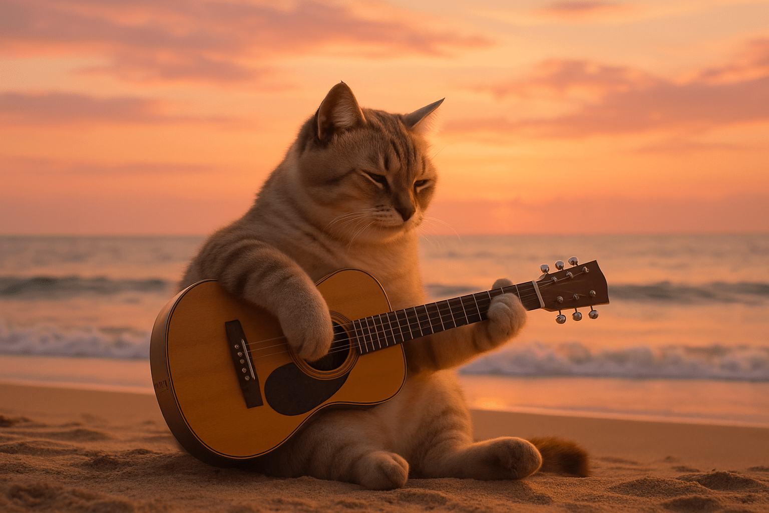 1536x1024 Free AI Cat Generator: Generate Realistic & Anime Cat Online