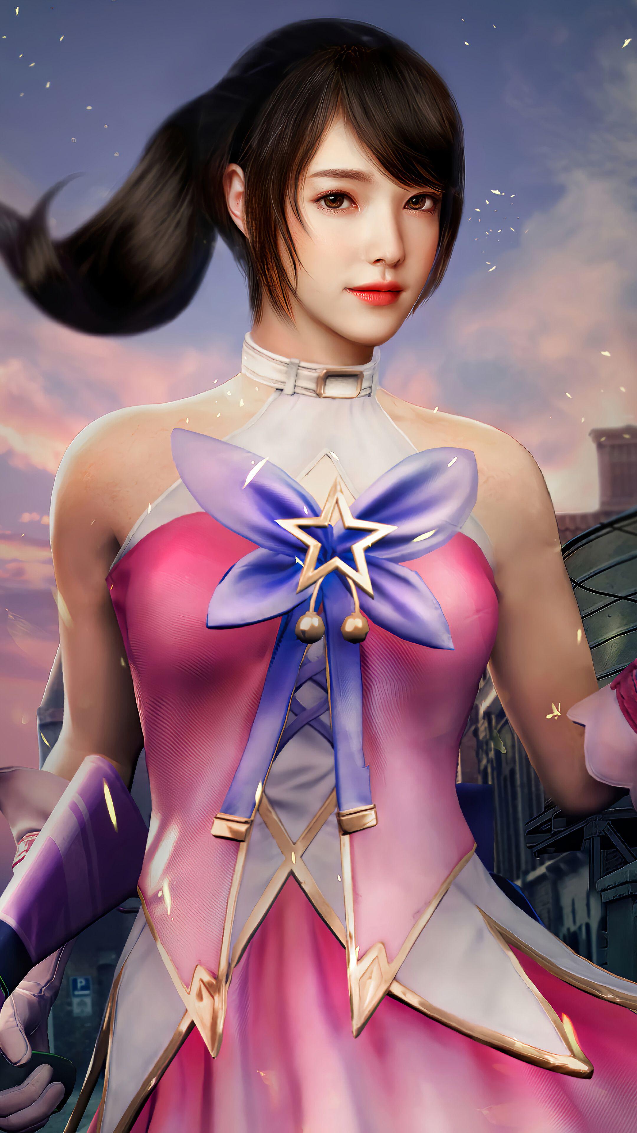2160x3840 PUBG, Mobile, Girl, Begonia Witch Set, Skin, Outfit, 4K iPhone 6s, 6 HD Wallpaper, Image, Background