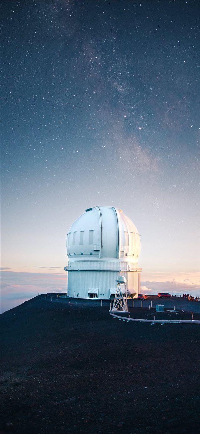 640x1385 white dome building under blue sky during night ti. iPhone 11 Wallpaper Free Download