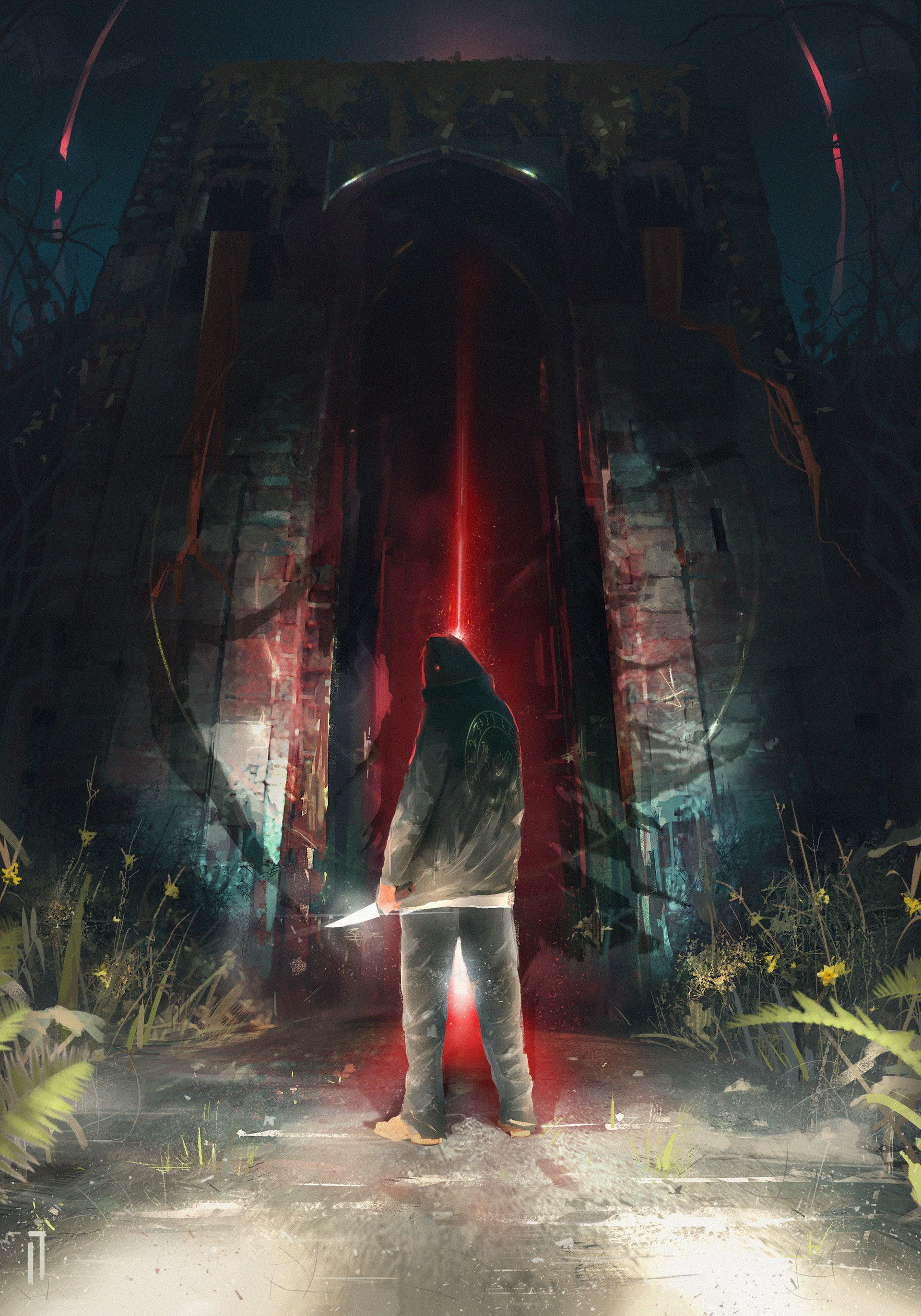 1920x2743 The gatekeeper of hell