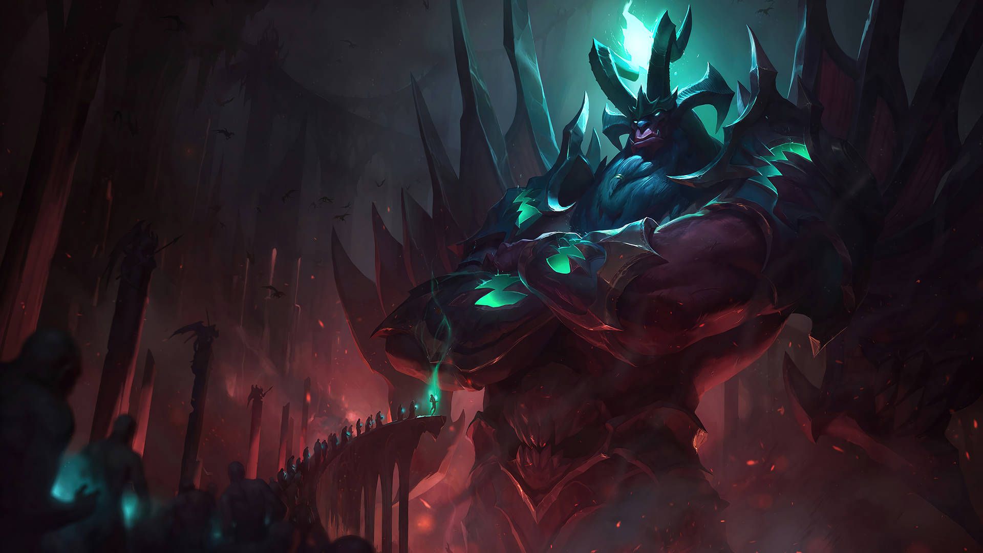 1920x1080 Download Galio Gatekeeper Skin Wild Rift Wallpaper