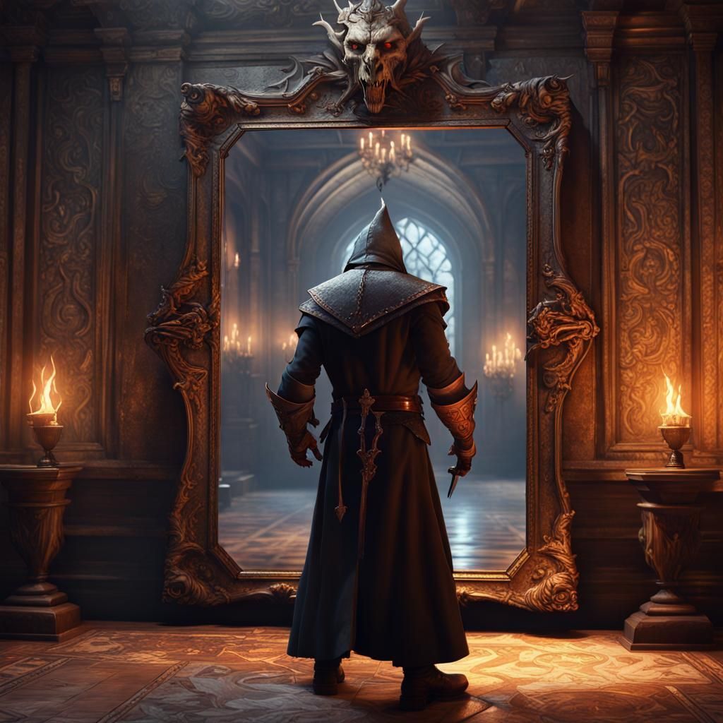 1024x1024 The Gatekeeper's Stand: Dark Fantasy Battle in H