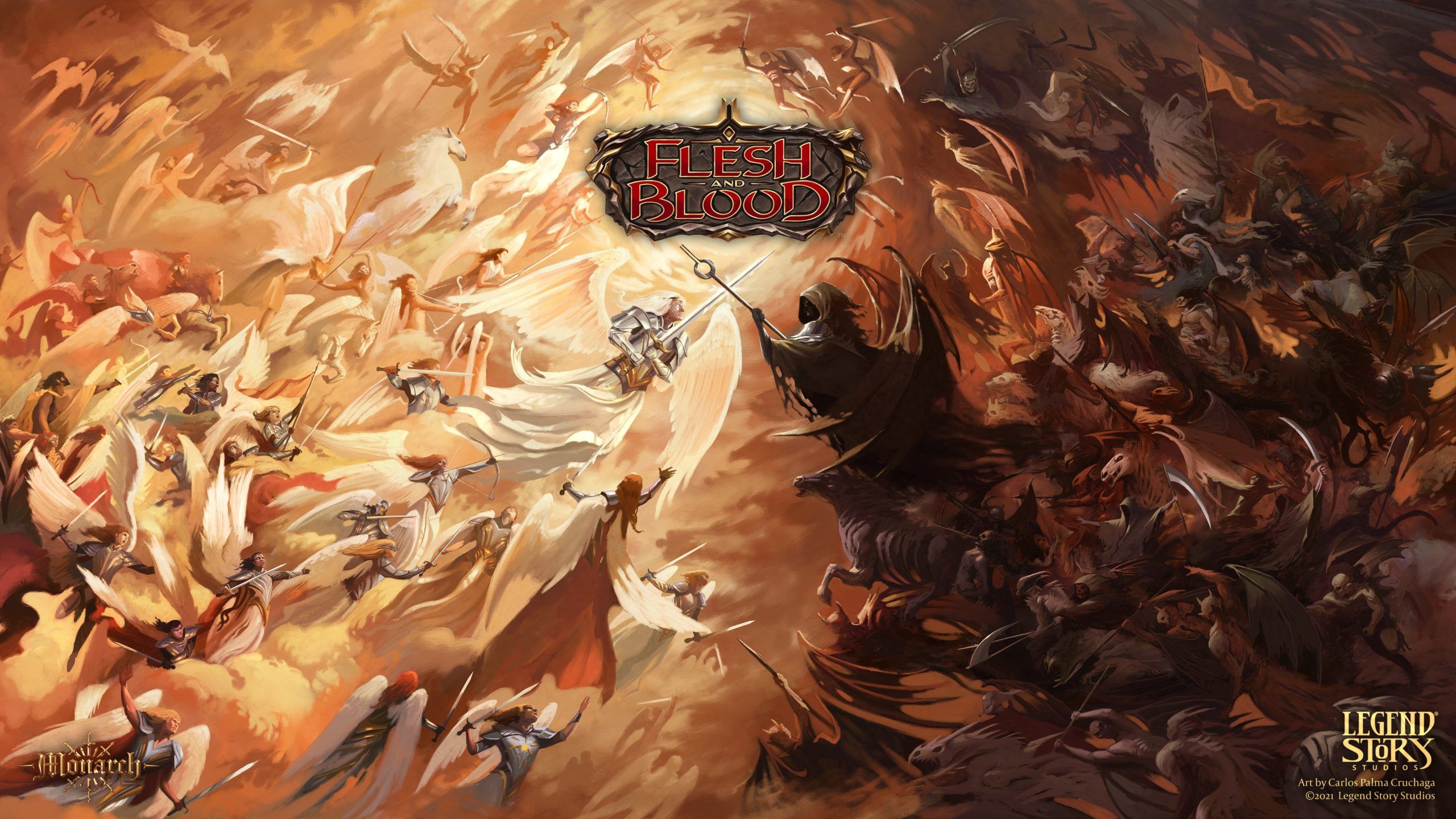 2560x1440 Flesh And Blood Wallpaper