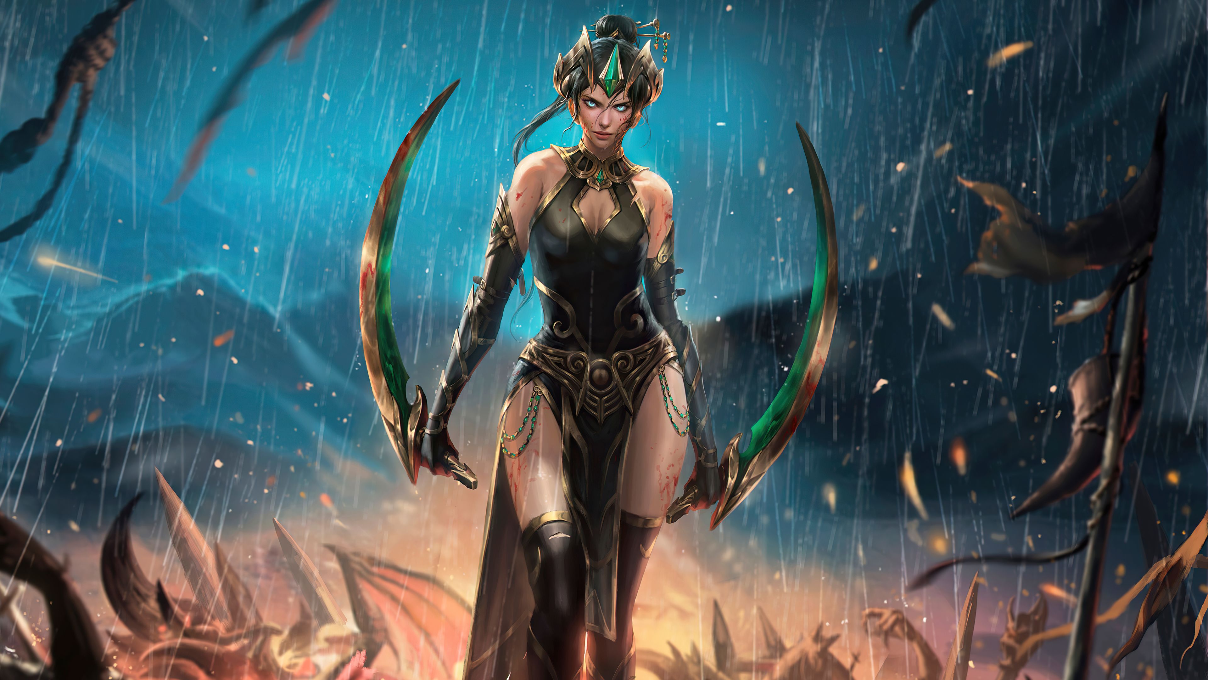 3840x2160 Flesh And Blood Tcg Exude Confidence Wallpaper, HD Games Wallpaper, 4k Wallpaper, Image, Background, Photos and Picture
