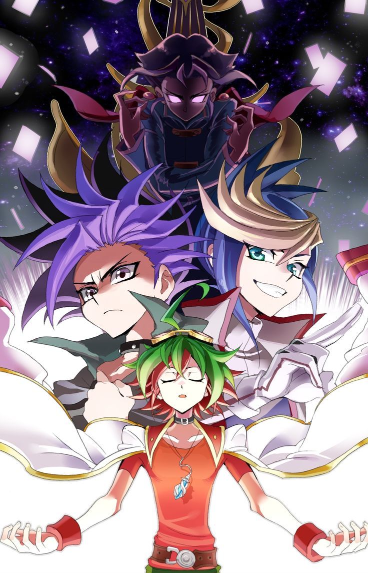 736x1145 Yu Gi Oh! ARC V Mobile Wallpaper By Pixiv Id 3245063 Anime Image Board