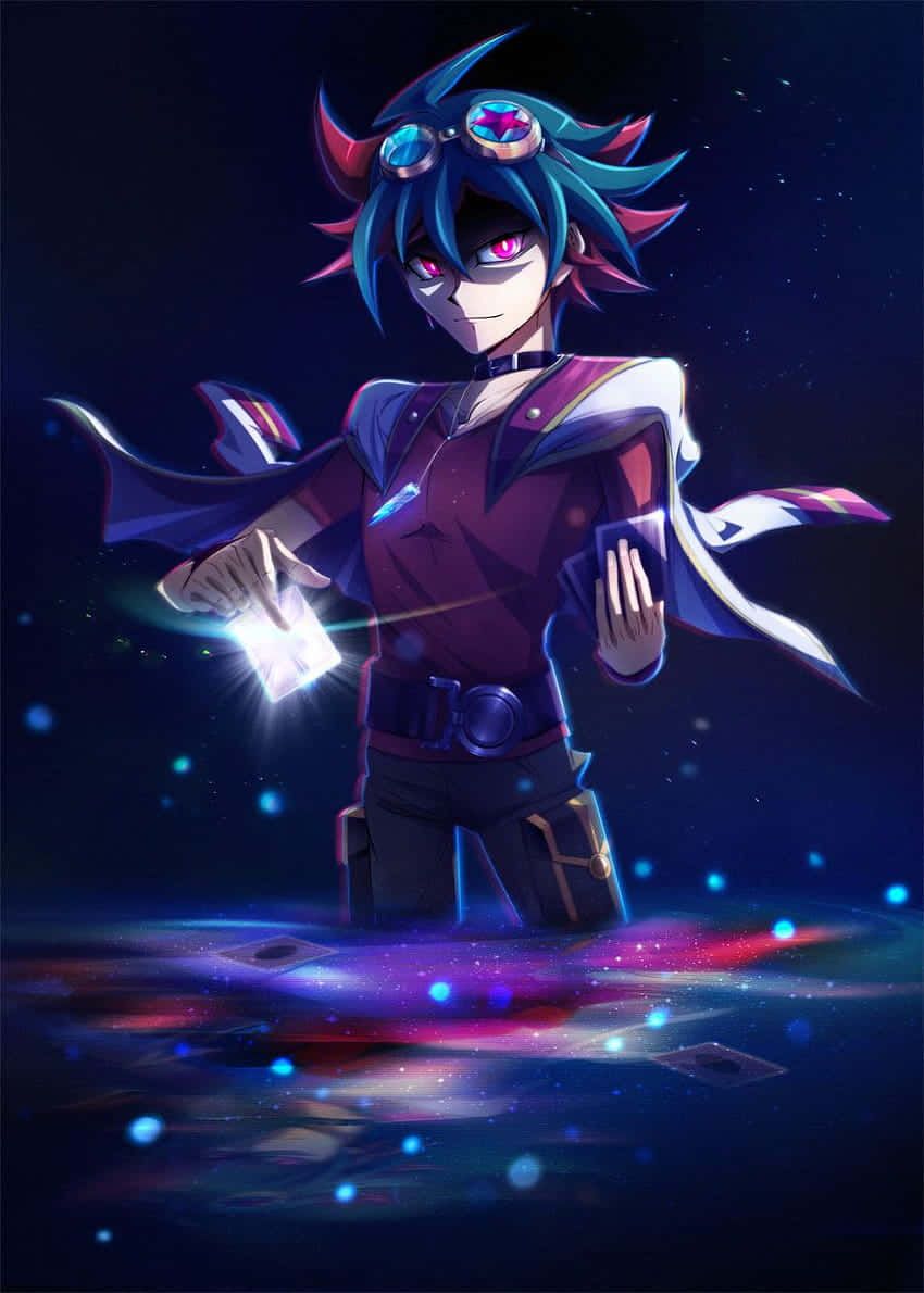 850x1190 Download Yuya Sakaki striking a confident pose in his vibrant outfit Wallpaper