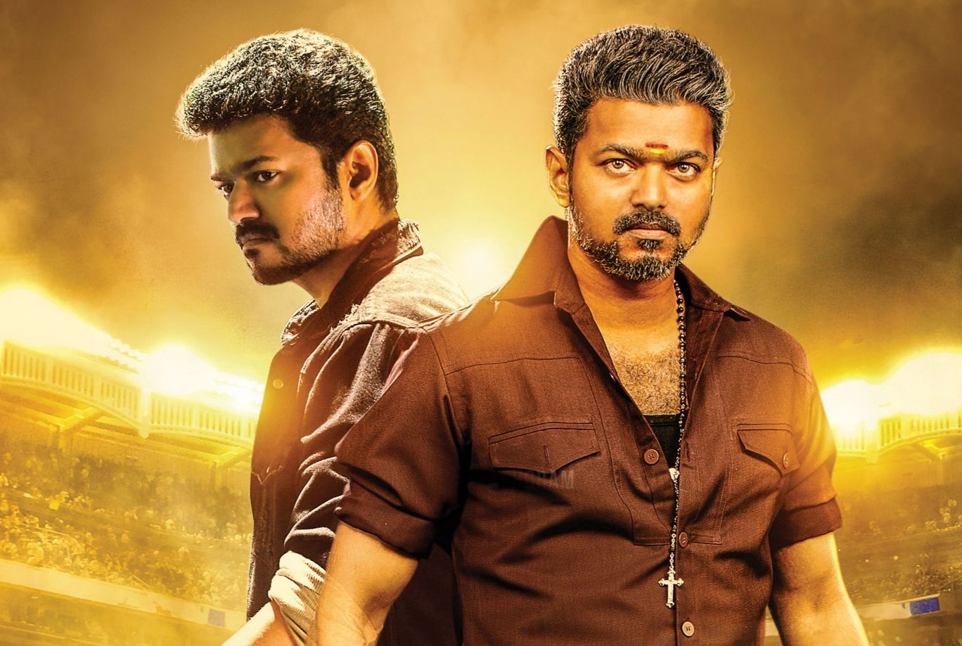 1368x919 Bigil (2019) Vijay as Rayappan, Michael Rayappan (Bigil)
