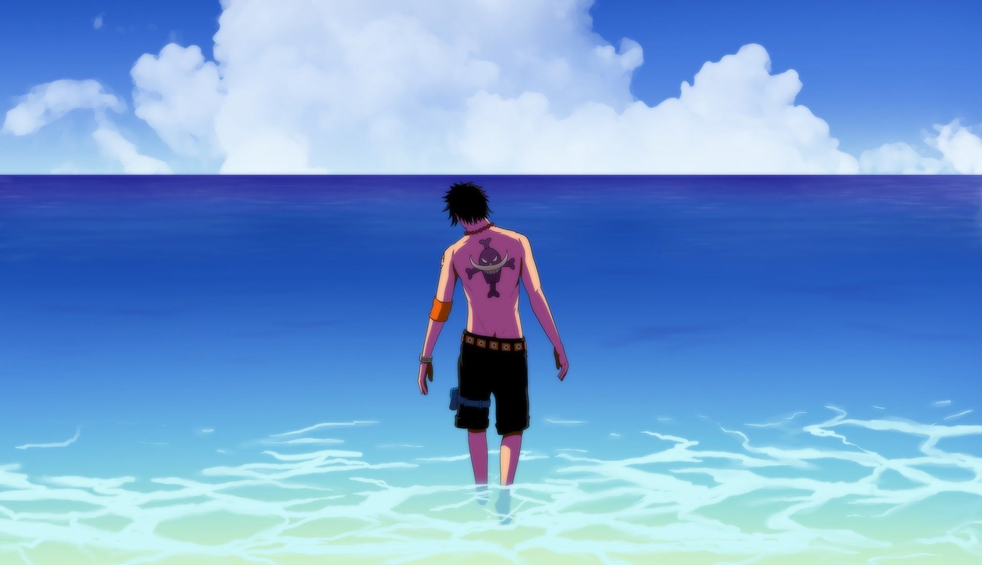 1920x1106 Ace's Ocean Journey: Stunning HD One Piece Anime Wallpaperx1440