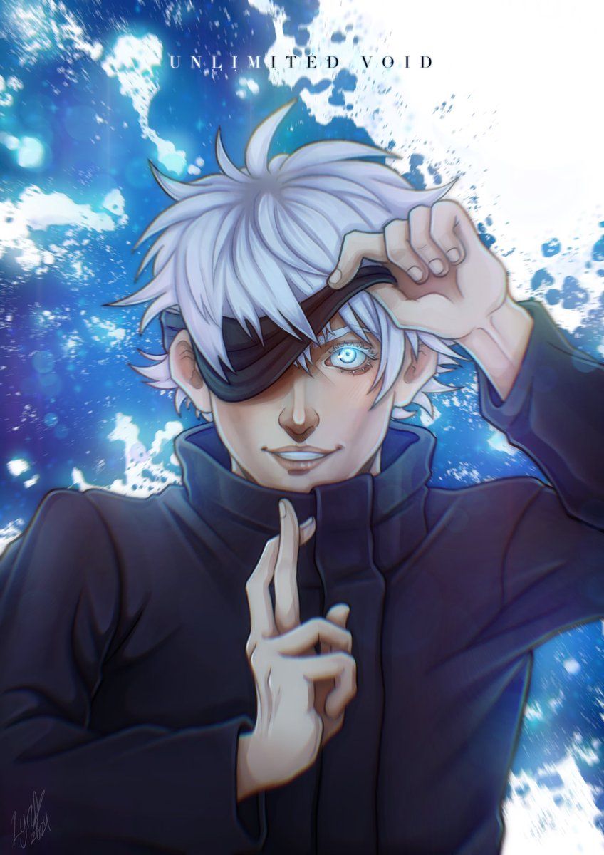 848x1200 Domain expansion : Unlimited Void #jjk #jujutsukaisen #satorugojo