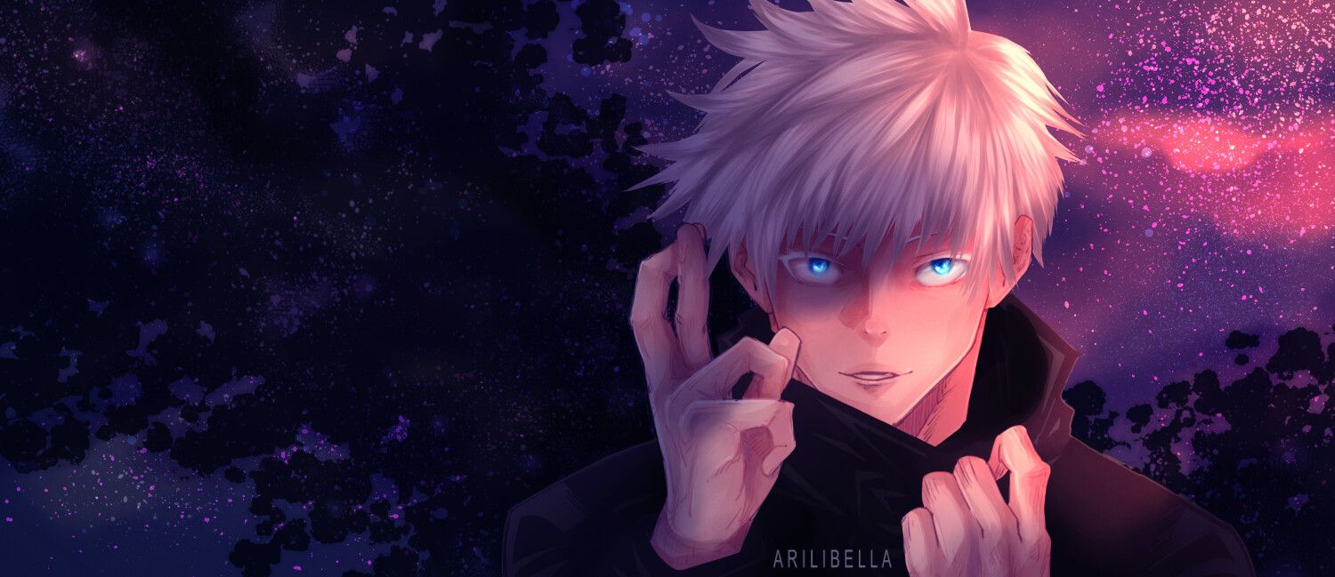 1500x649 Ari Libella void (Gojo Satoru coloring)