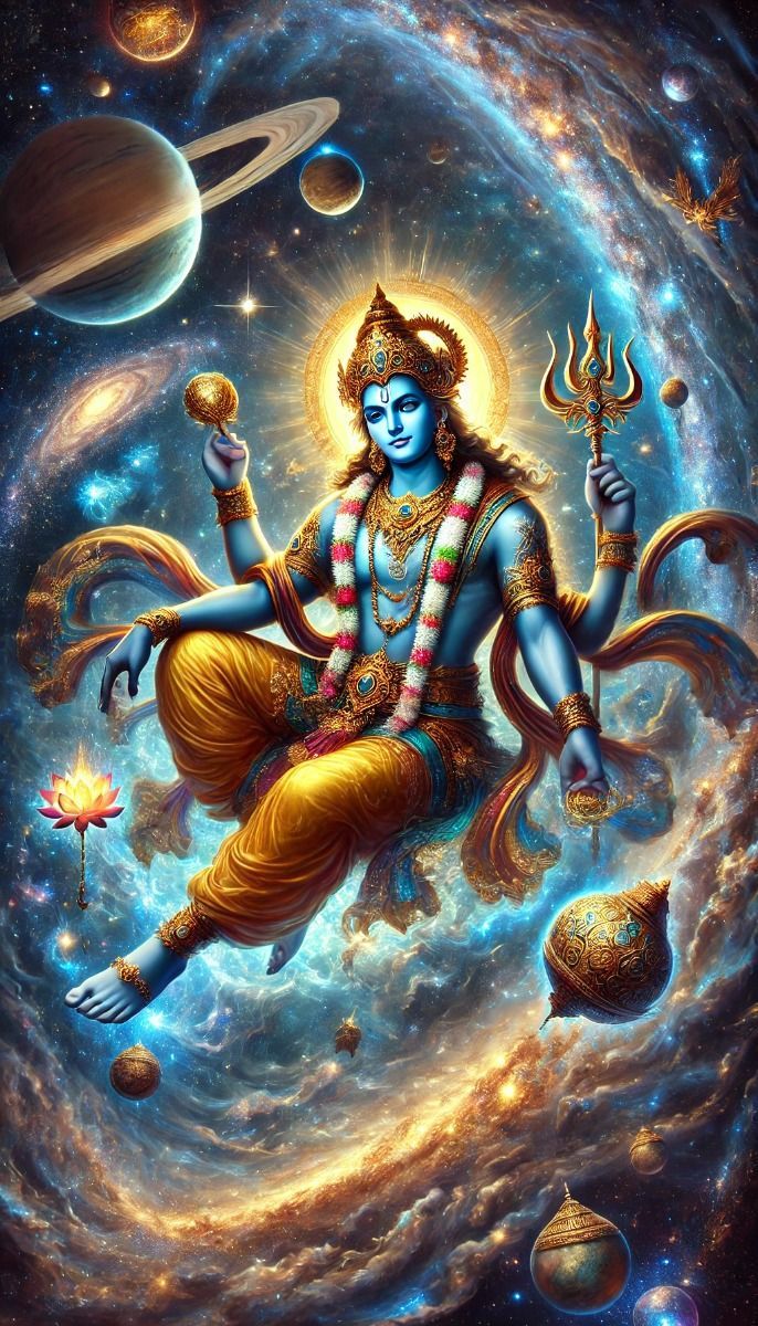 686x1200 Cosmic Guardian Vishnu