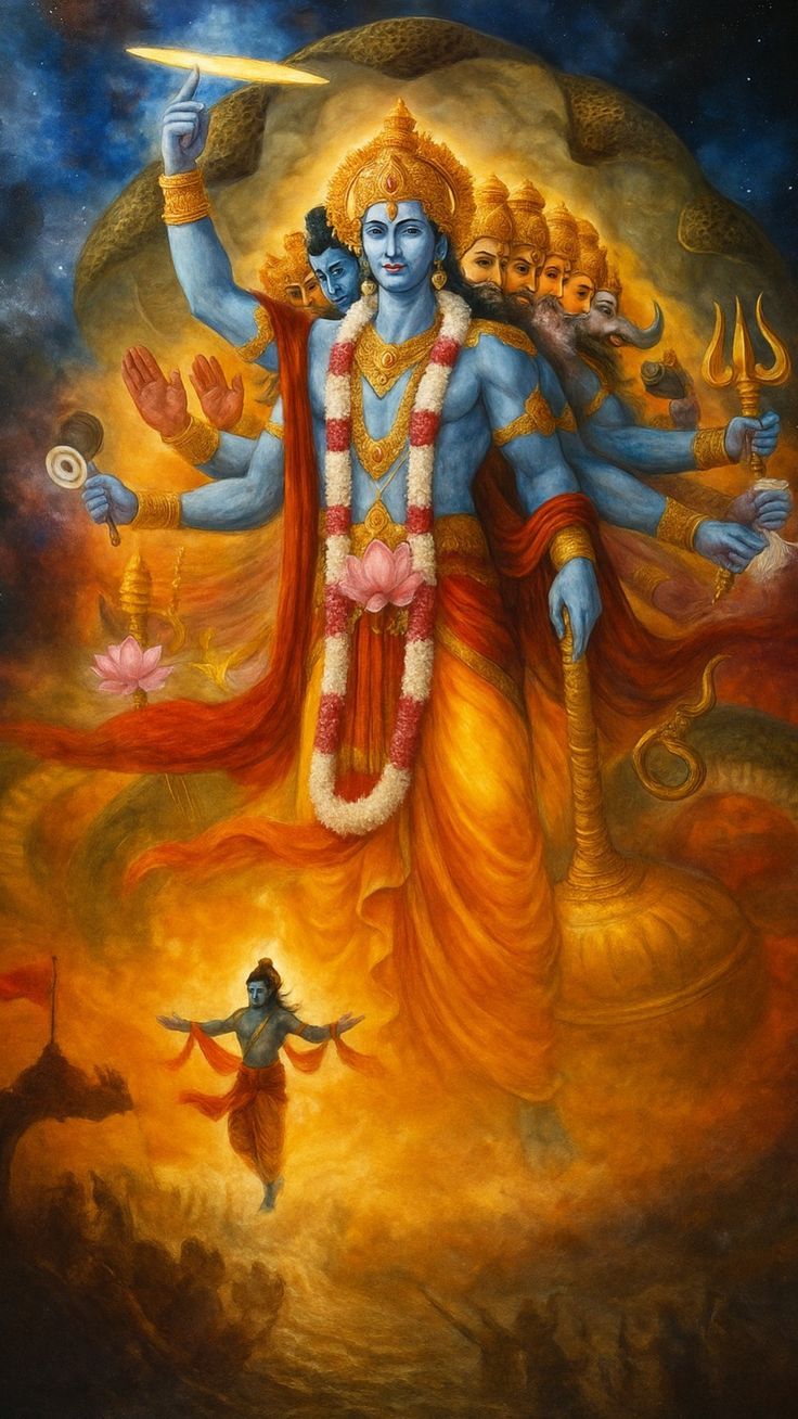 736x1308 Divine Vishvarupa