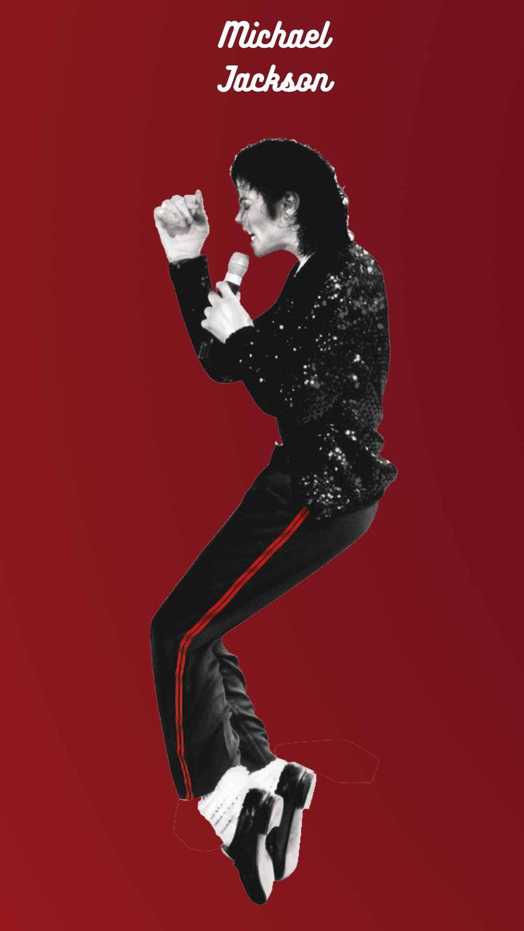 1080x1920 Download The King Of Pop: Michael Jackson's Timeless Aesthetic Wallpaper