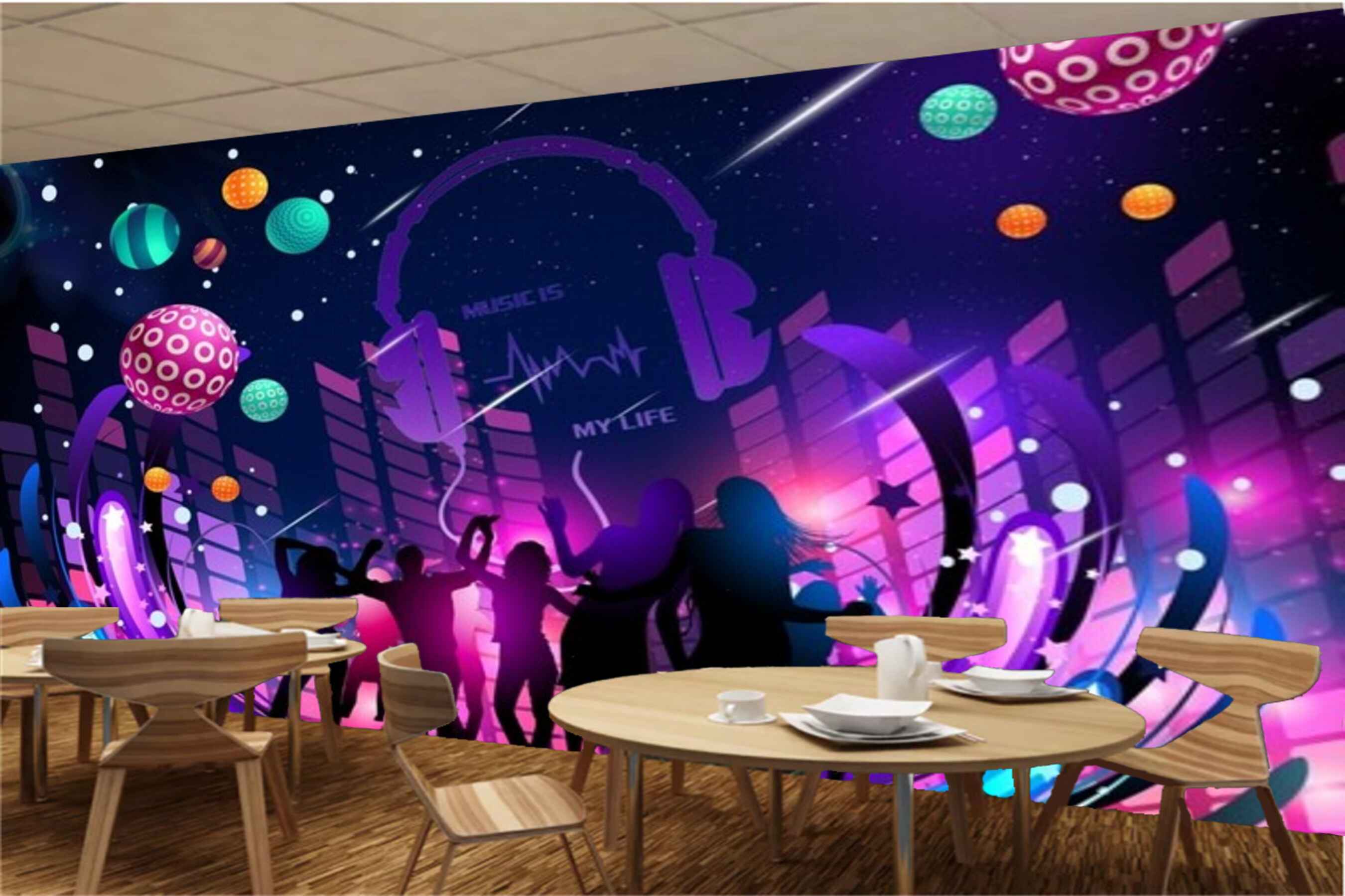 2700x1800 Avikalp MWZ3463 Musical Show Instruments Bubbles Stars HD Wallpaper fo