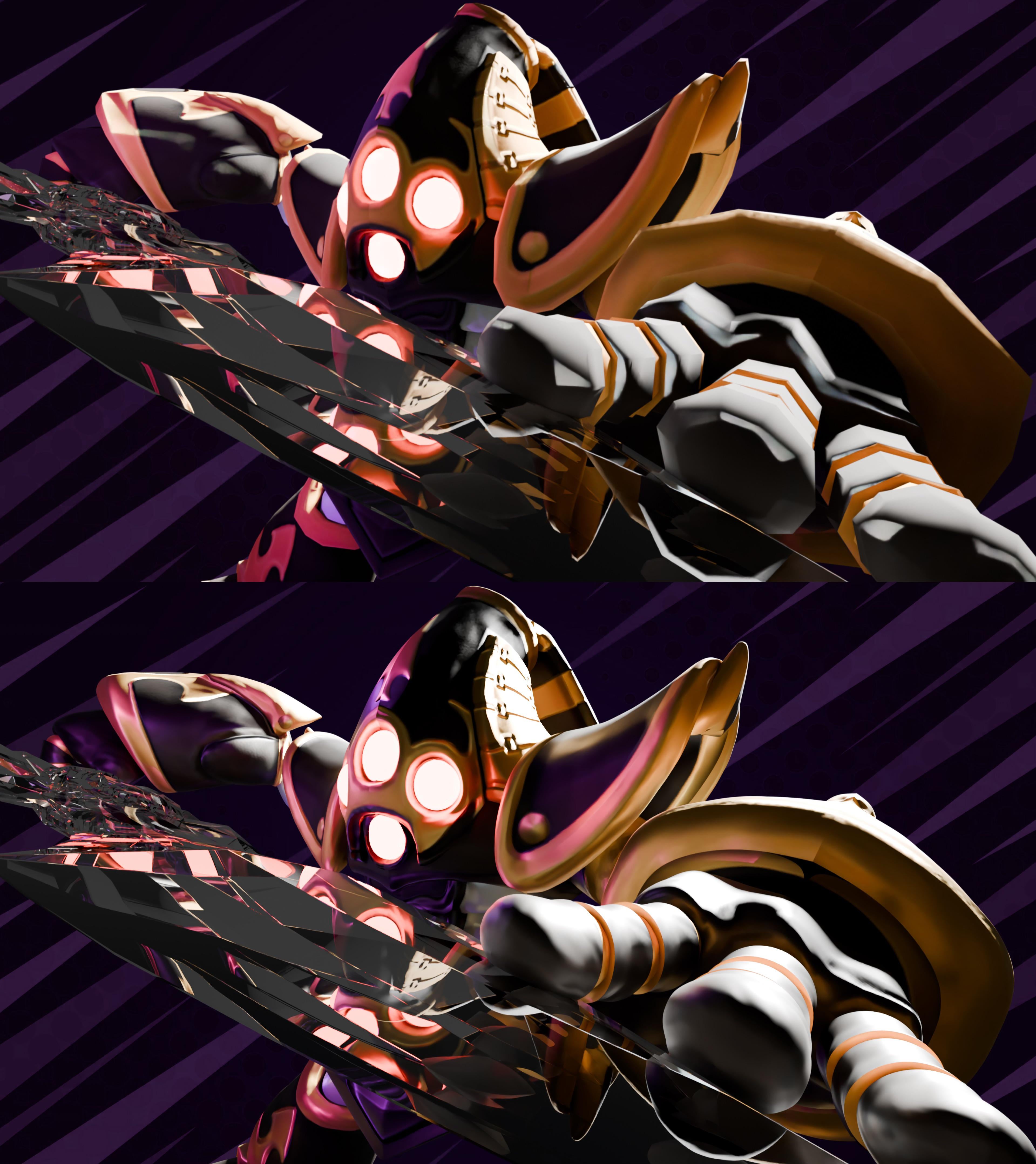 3838x4310 Legendary Bouncer Render