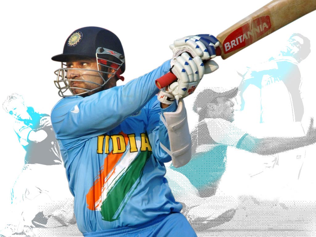 1024x768 2011 Indian Player Wallpaper