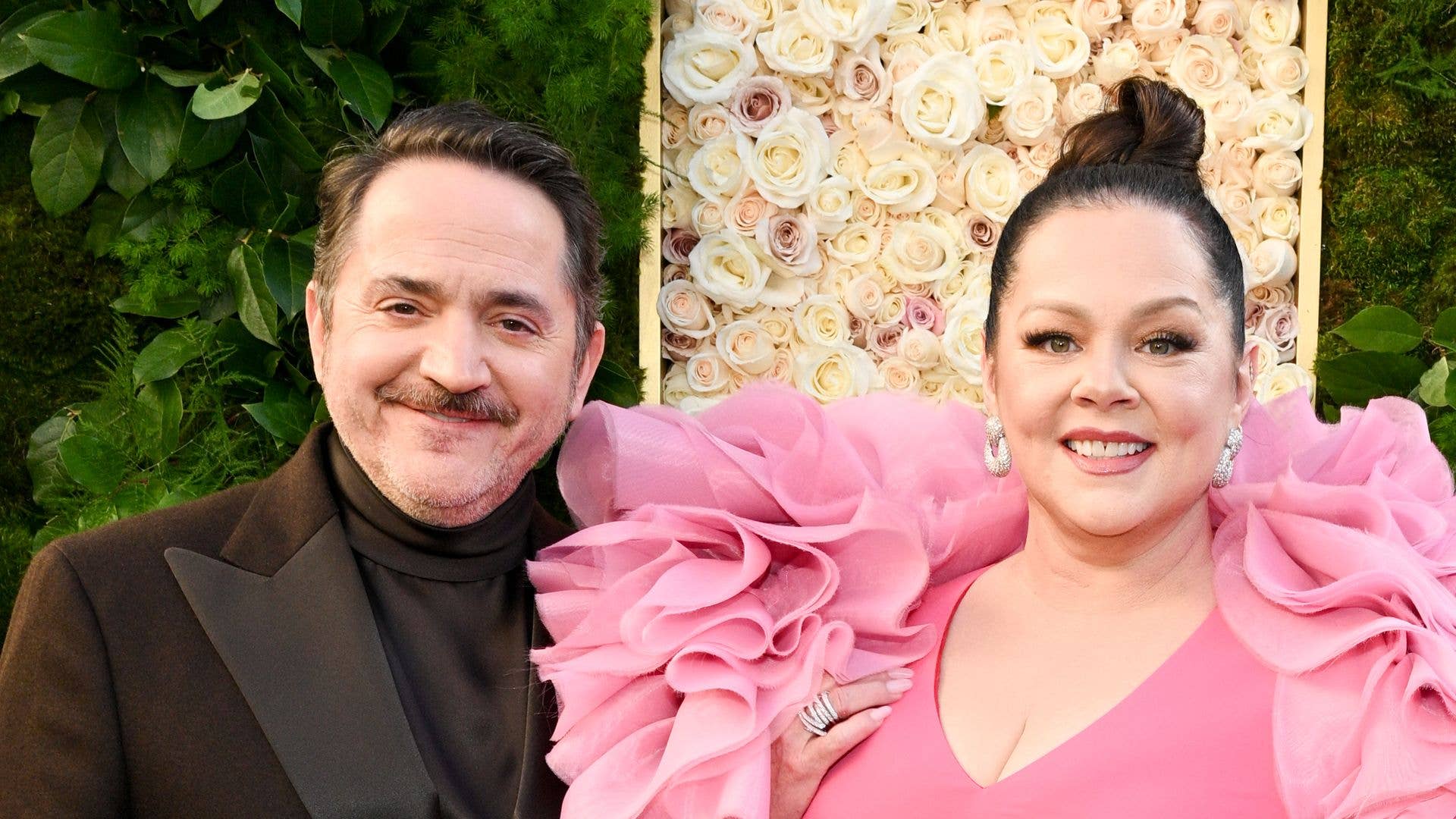 1920x1080 Melissa McCarthy is her husband Ben Falcone's twin in childhood photo with cousin Jenny McCarthy. HELLO!
