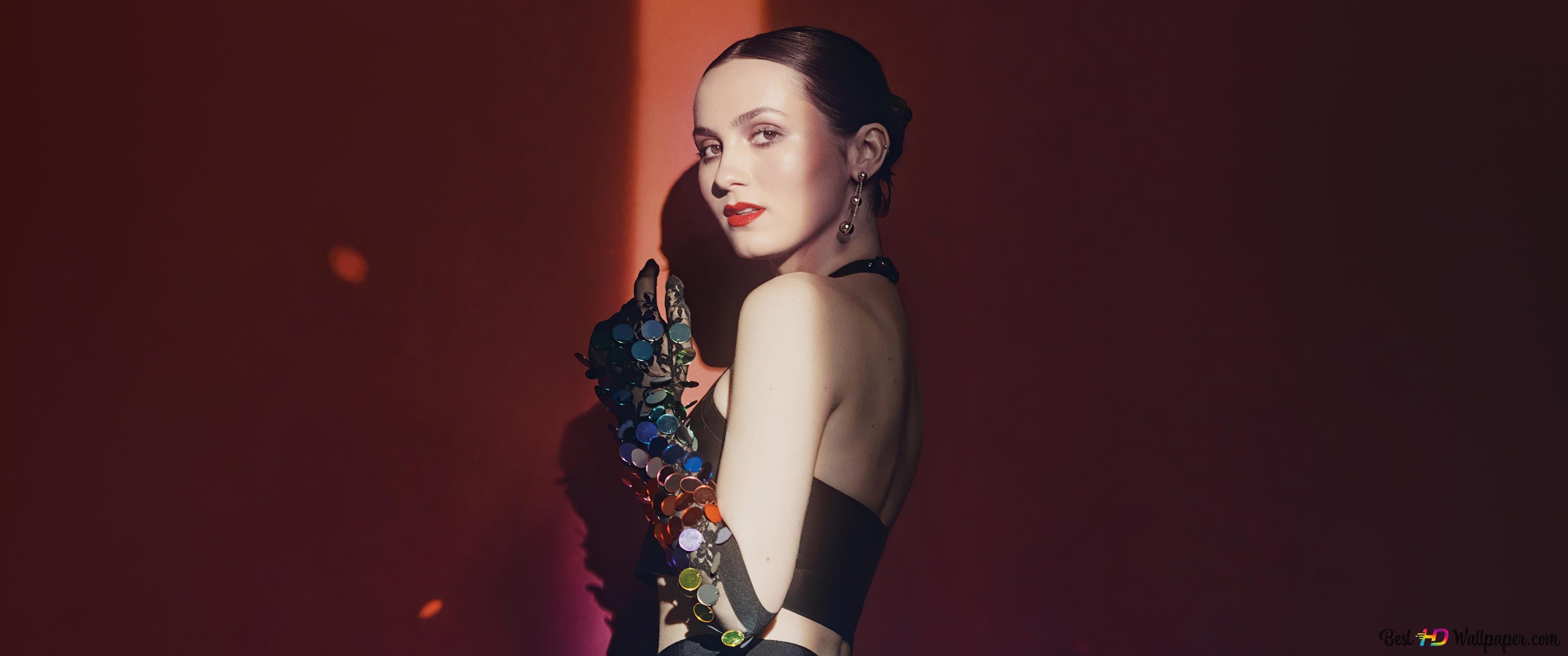 3440x1440 Maude Apatow. Flaunt Magazine Shoot 4K wallpaper download