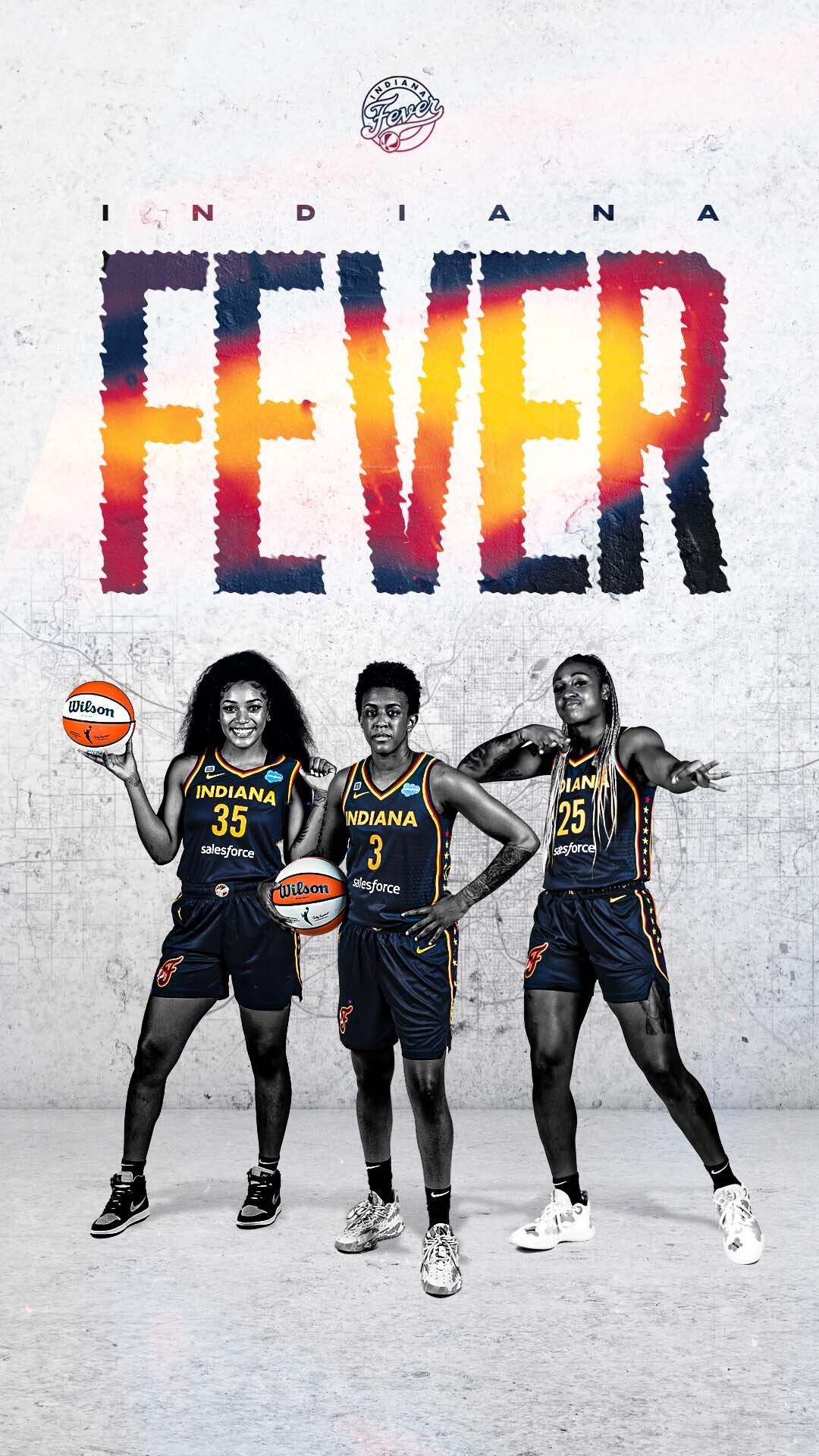 1080x1920 Indiana Fever Wallpaper