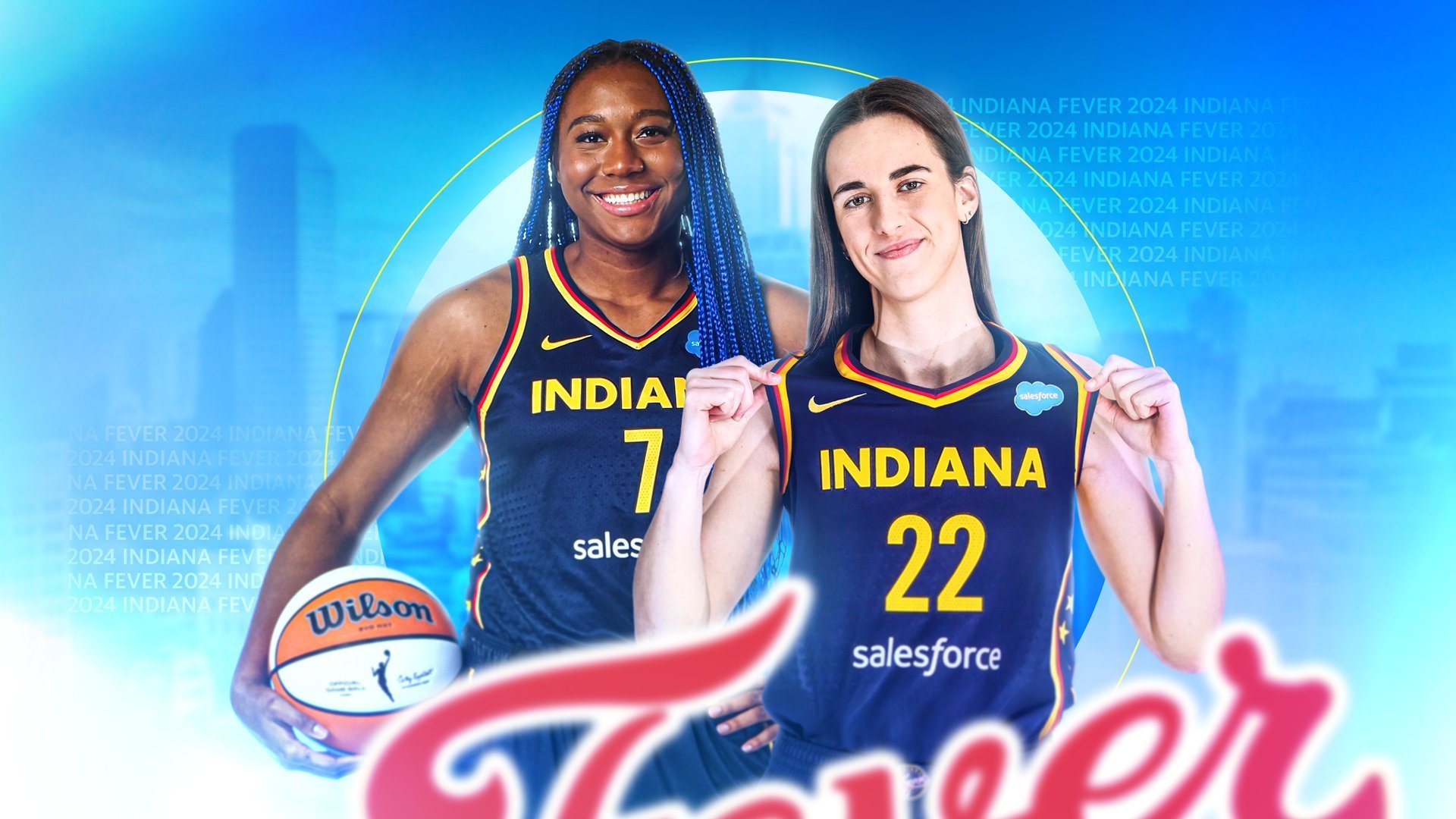 1920x1080 Caitlin Clark Indiana Fever Wallpaper
