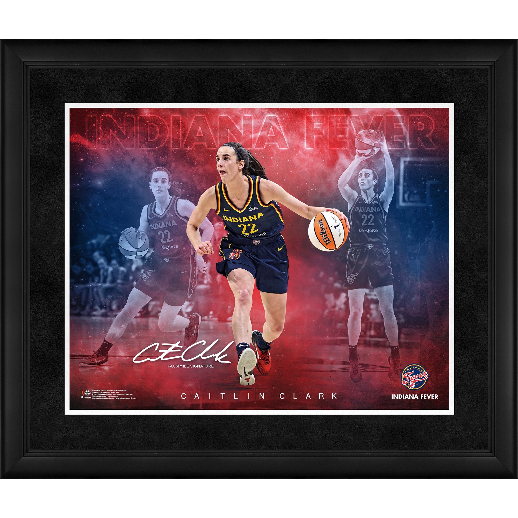 2000x2000 Caitlin Clark Indiana Fever Framed 16 x 20 Stars of the Game Collage