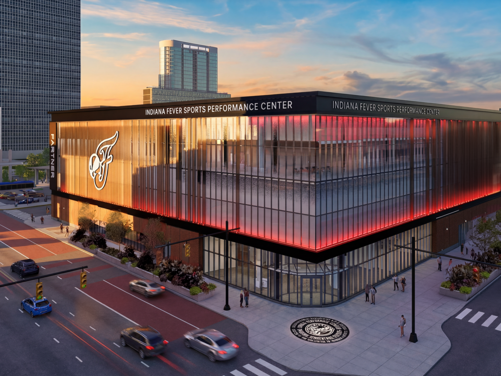 1920x1440 Indiana Fever Unveil First Look Inside $78M Populous Designed Sports Performance Center