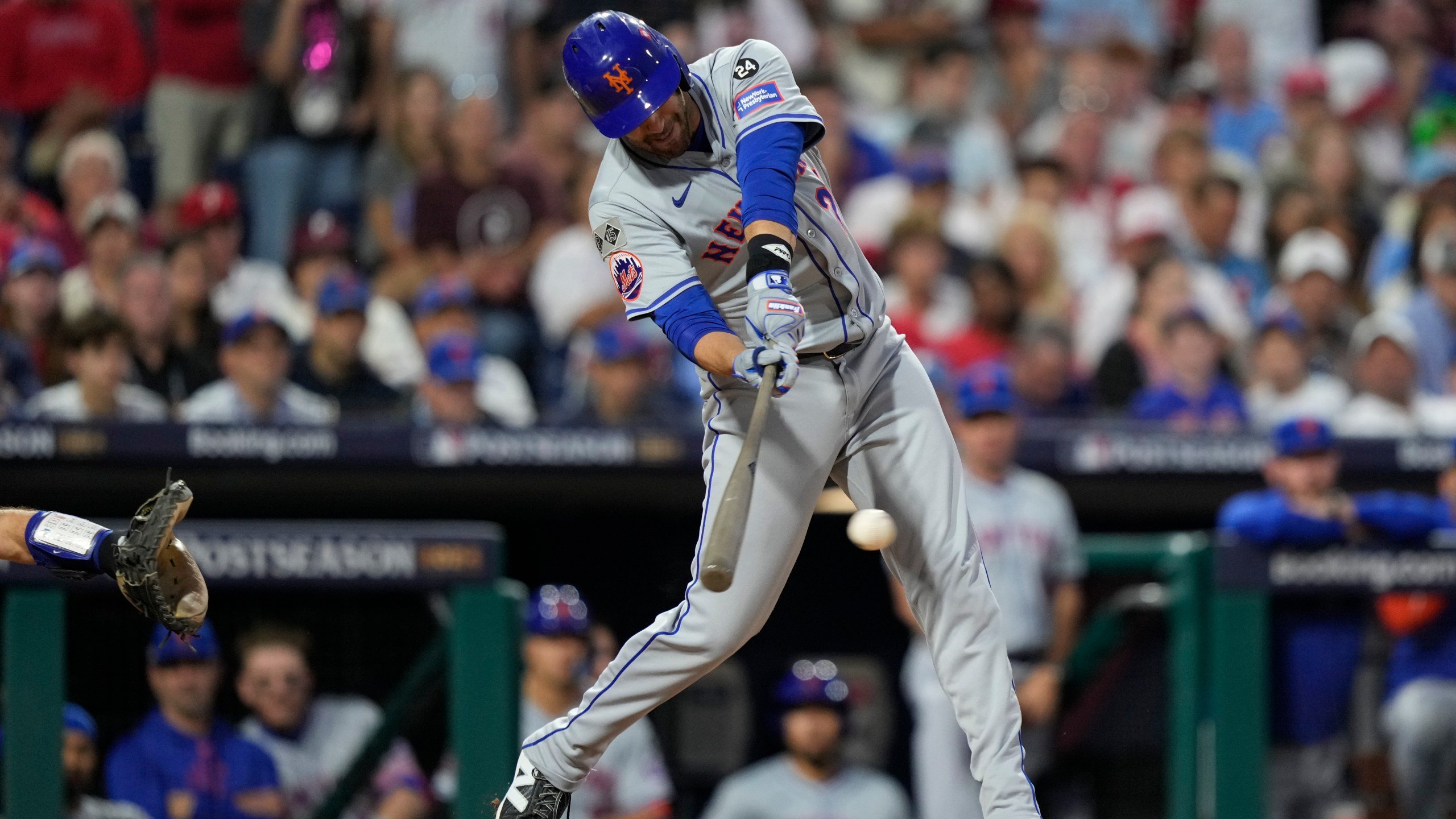 2560x1440 Mets Use Another October Rally To Score 5 Runs In 8th And Top Phillies 6 2 In Game 1 Of NLDS. WCBD News 2