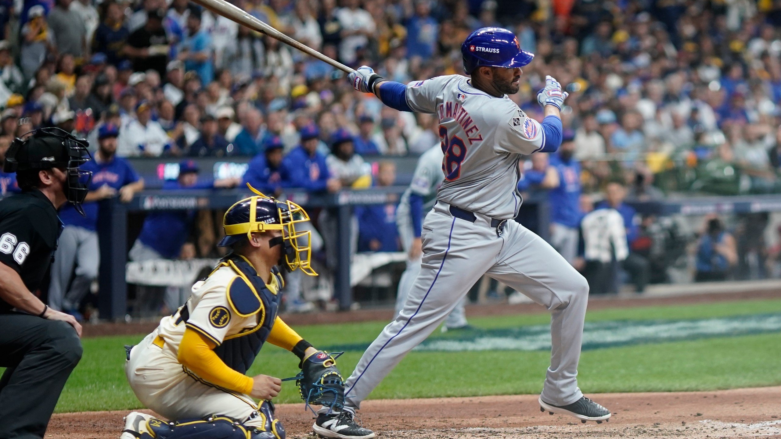 2560x1440 Mets Continue Wild Ride With 8 4 Win Over Brewers In Playoff Opener. DC News Now. Washington, DC