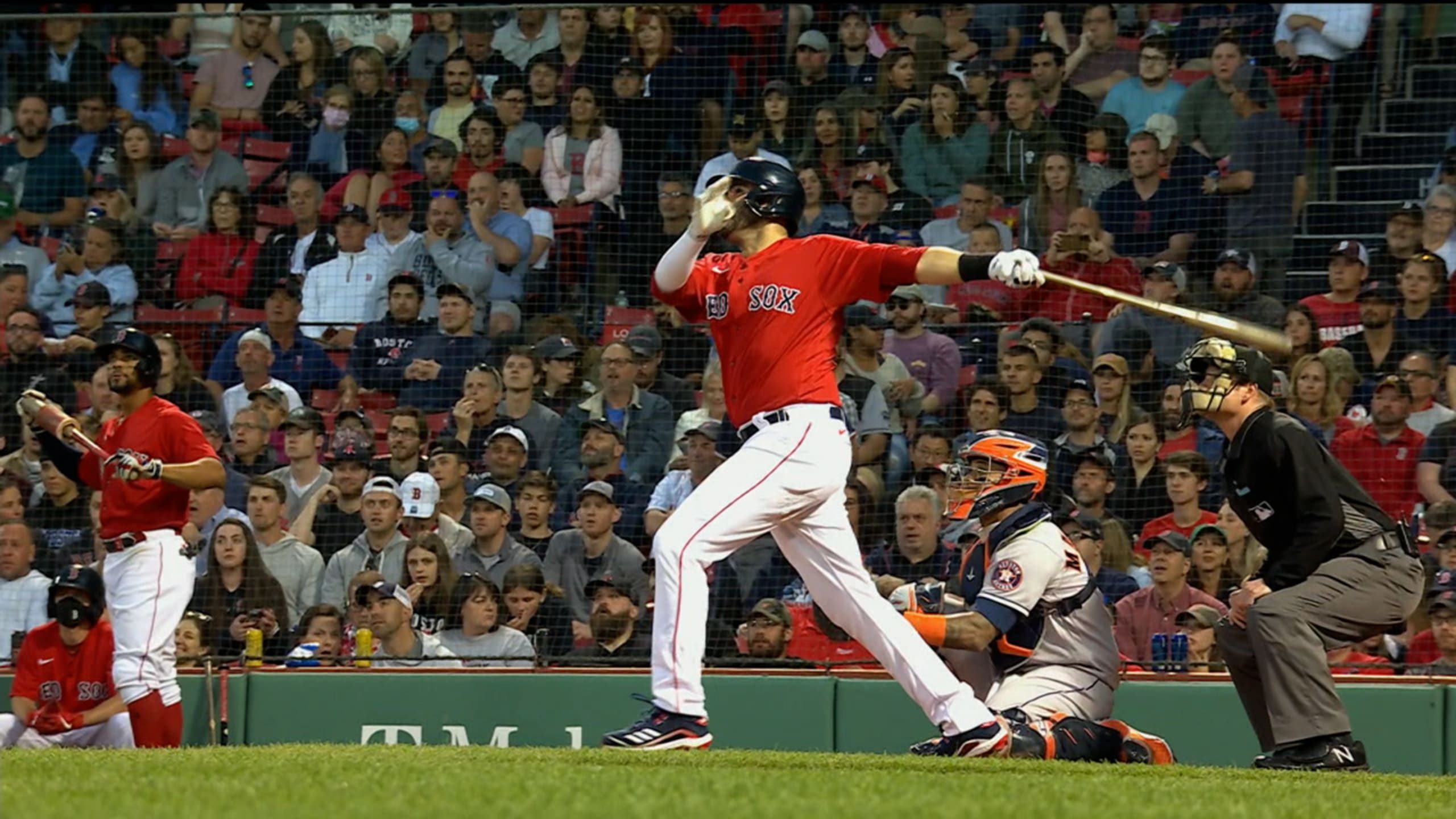 2560x1440 Watch J.D. Martinez Launch A 411 Foot Home Run To Center Field Vs Astros.5 The Sports Hub's Home For Sports