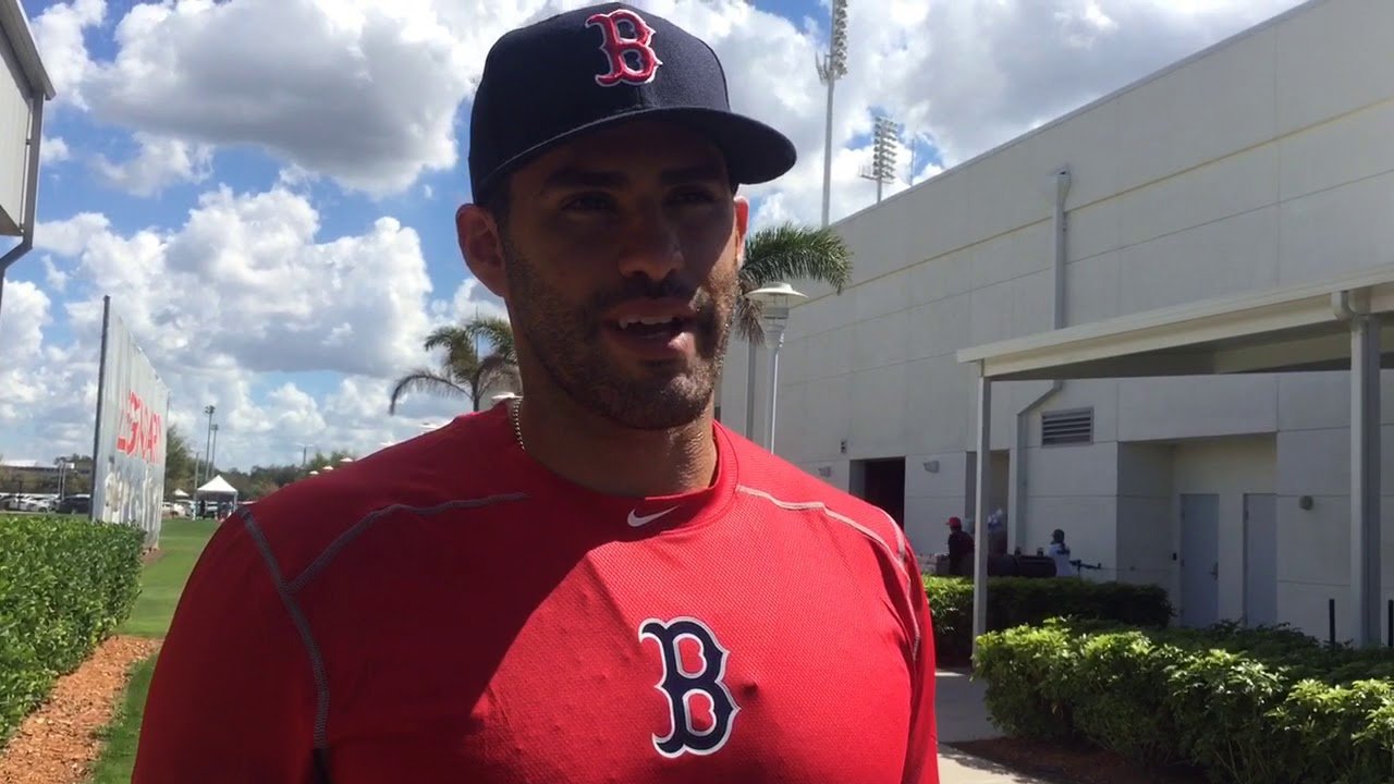 1280x720 J.D. Martinez, Boston Red Sox slugger, tells story of Mike Lowell helping him celebrate his 19th