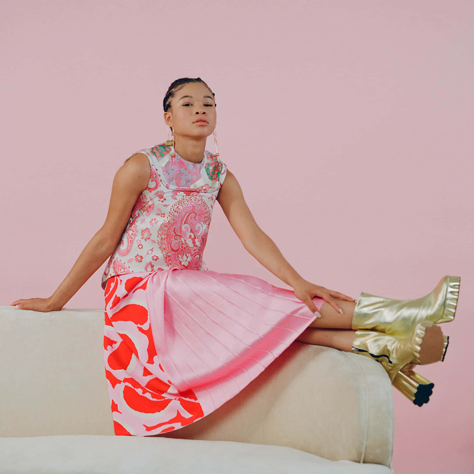1920x1920 Storm Reid Wallpaper