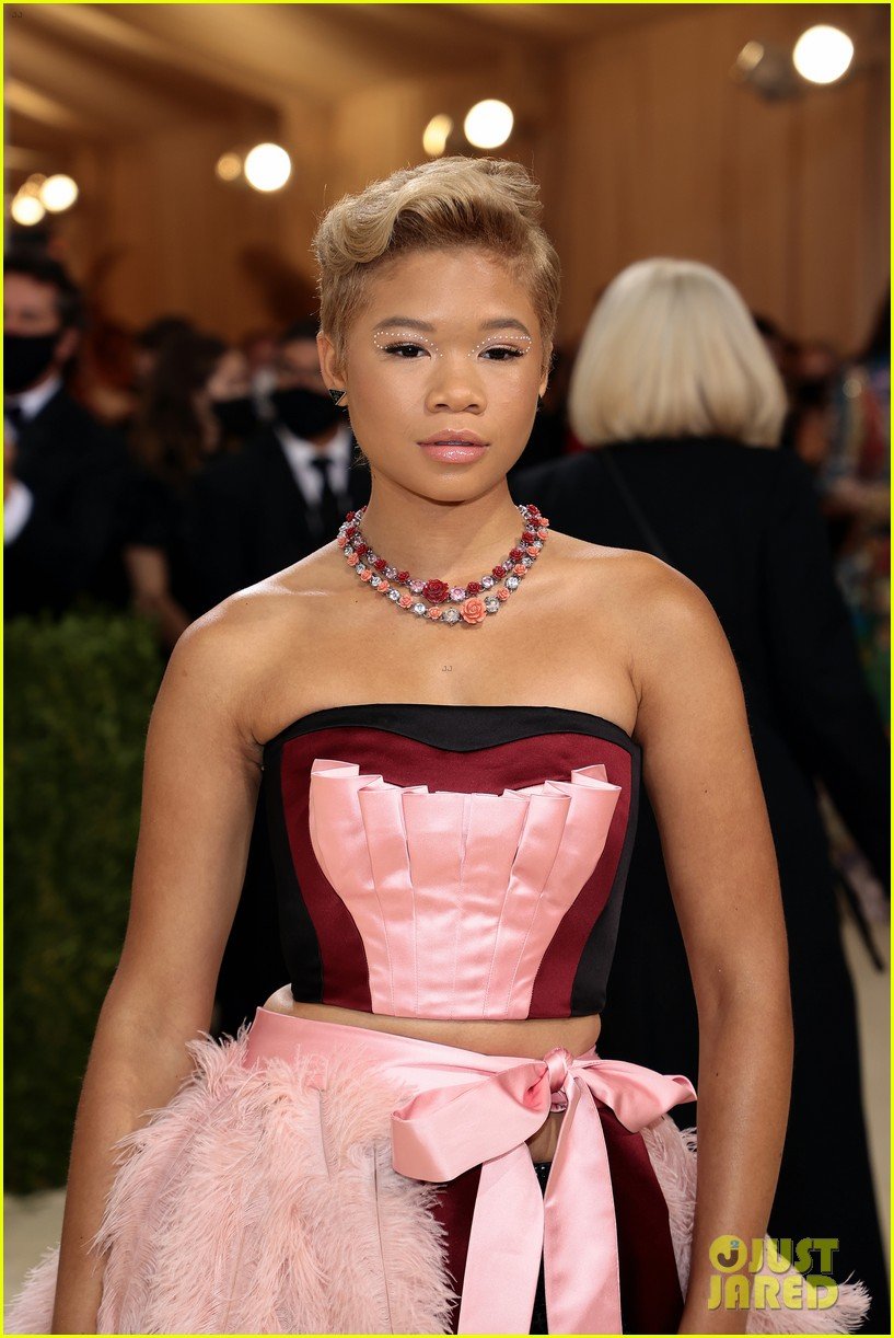 817x1222 Storm Reid Sports Short Blonde Hair for Met Gala 2021: Photo 4623054 Met Gala, Met Gala, Storm Reid Photo. Just Jared: Entertainment News