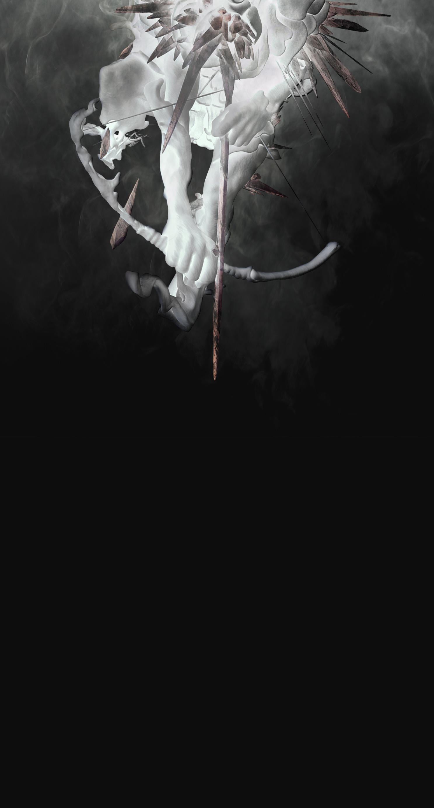 1488x2772 Dark mode wallpaper of The Hunting Party