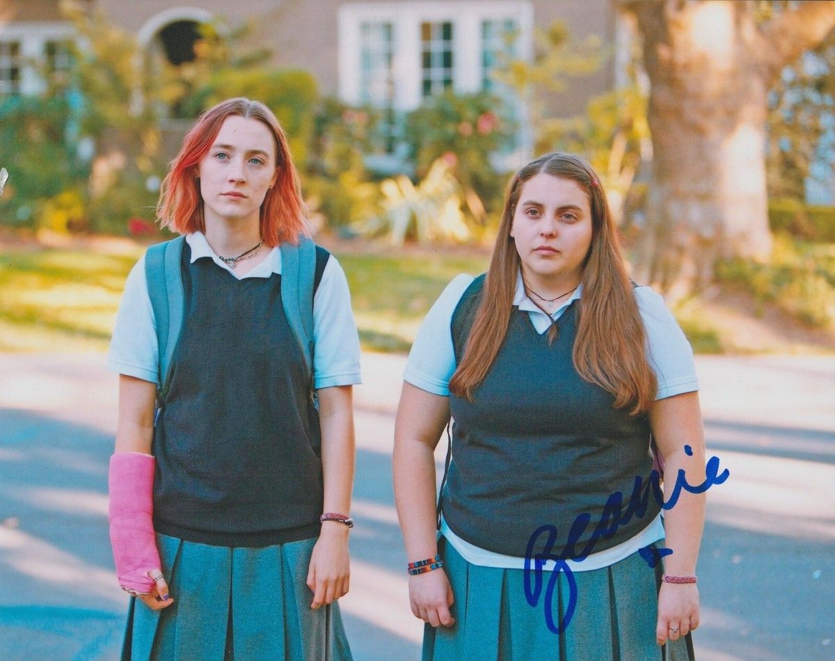 1200x950 Beanie Feldstein signed Lady Bird 8x10 photo