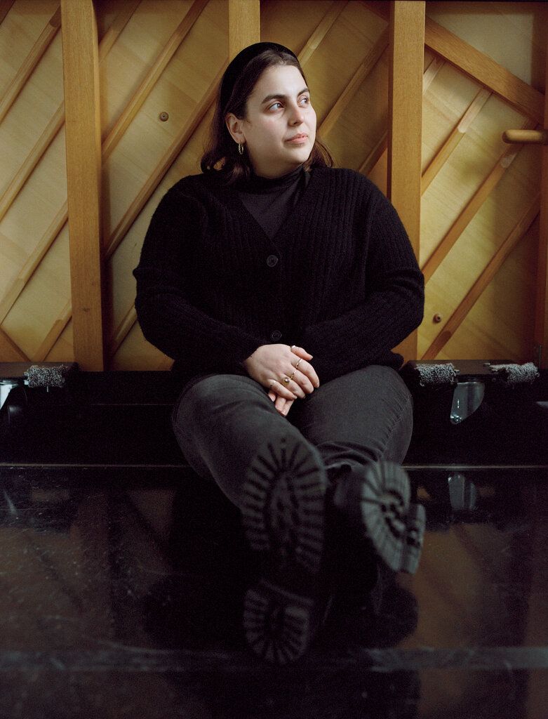781x1024 Beanie Feldstein Warms Up for 'Funny Girl'