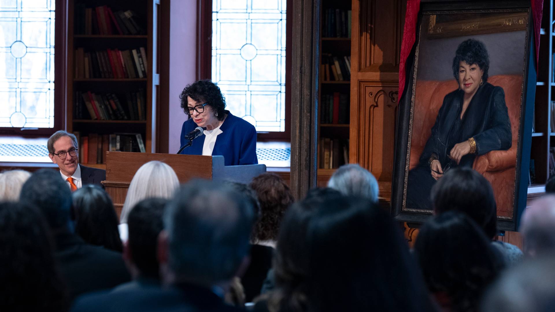 1920x1080 Princeton dedicates building, unveils portrait in honor of U.S. Supreme Court Justice Sotomayor '76