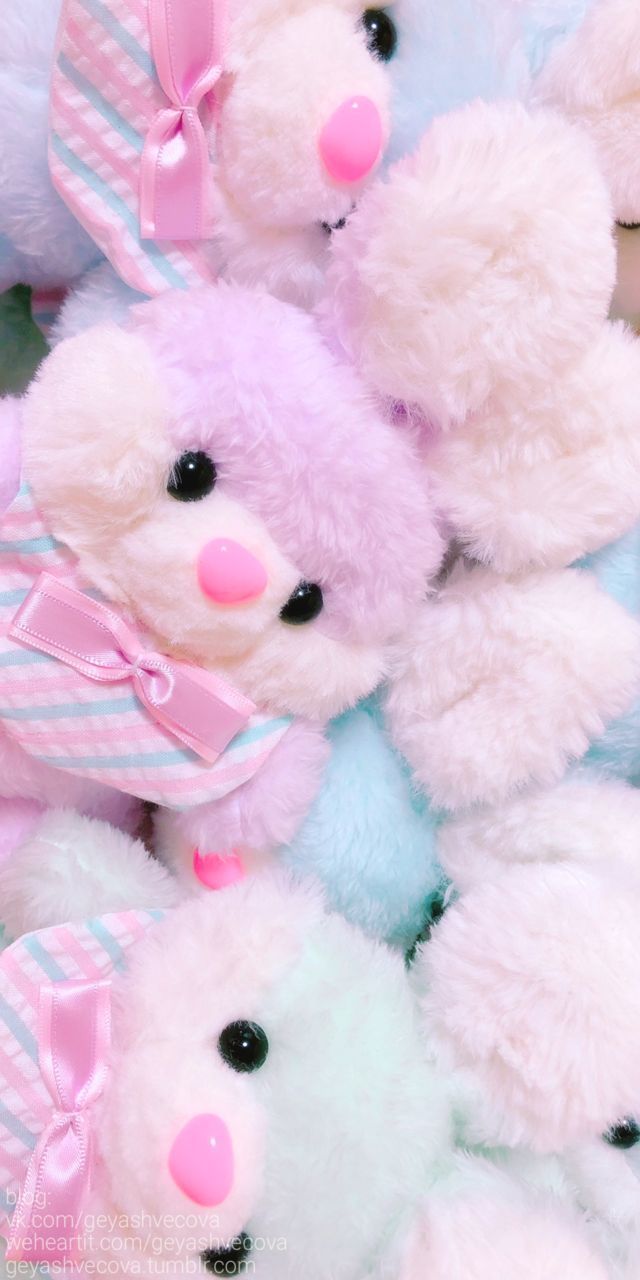 640x1280 Soft Toys Wallpaper