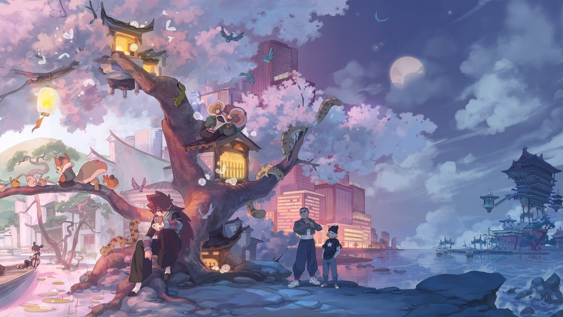1920x1080 The Legend of Hei, covers, wallpaper