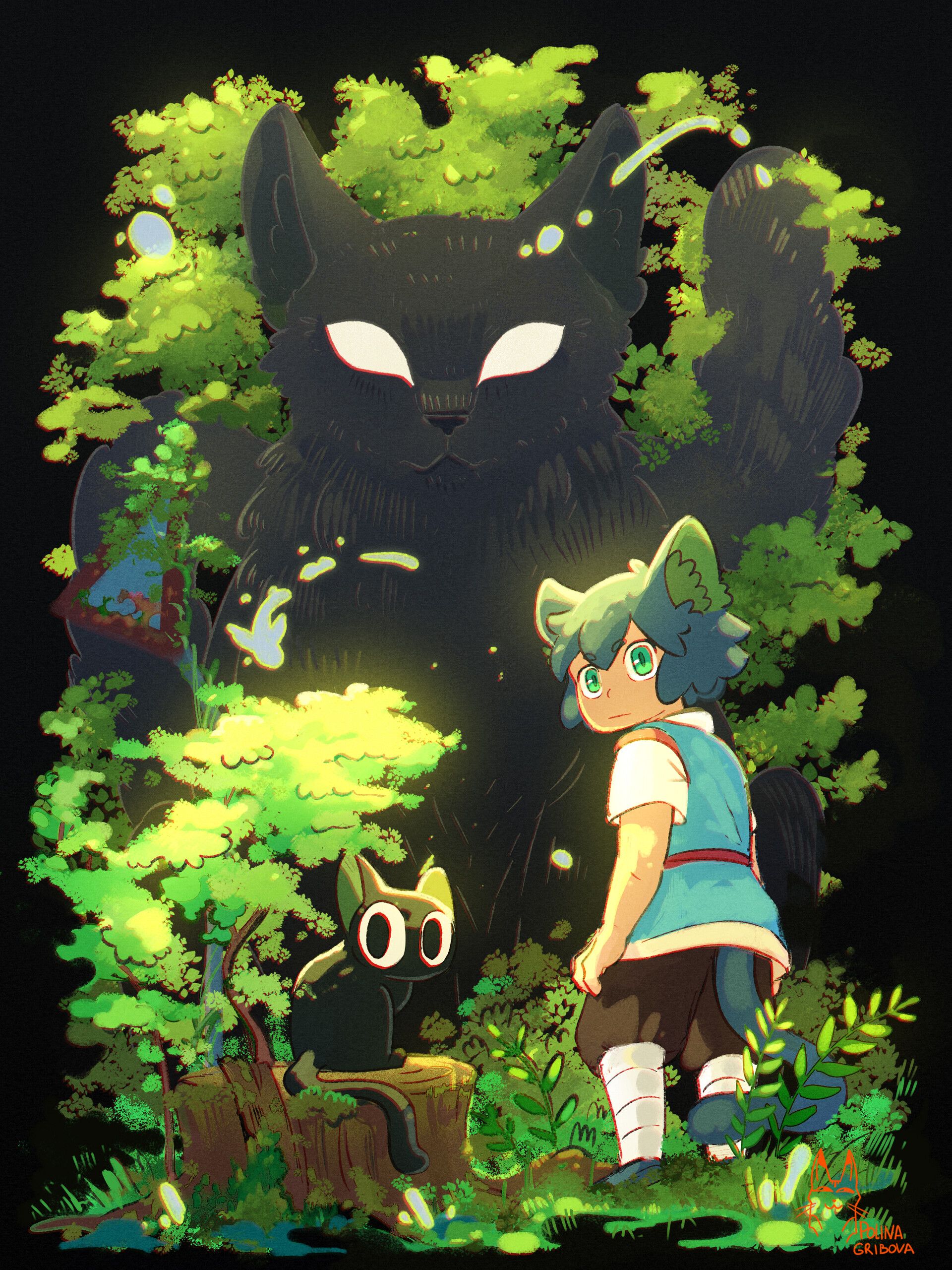 1920x2560 PelageaArt Legend of Hei (罗小黑战记)