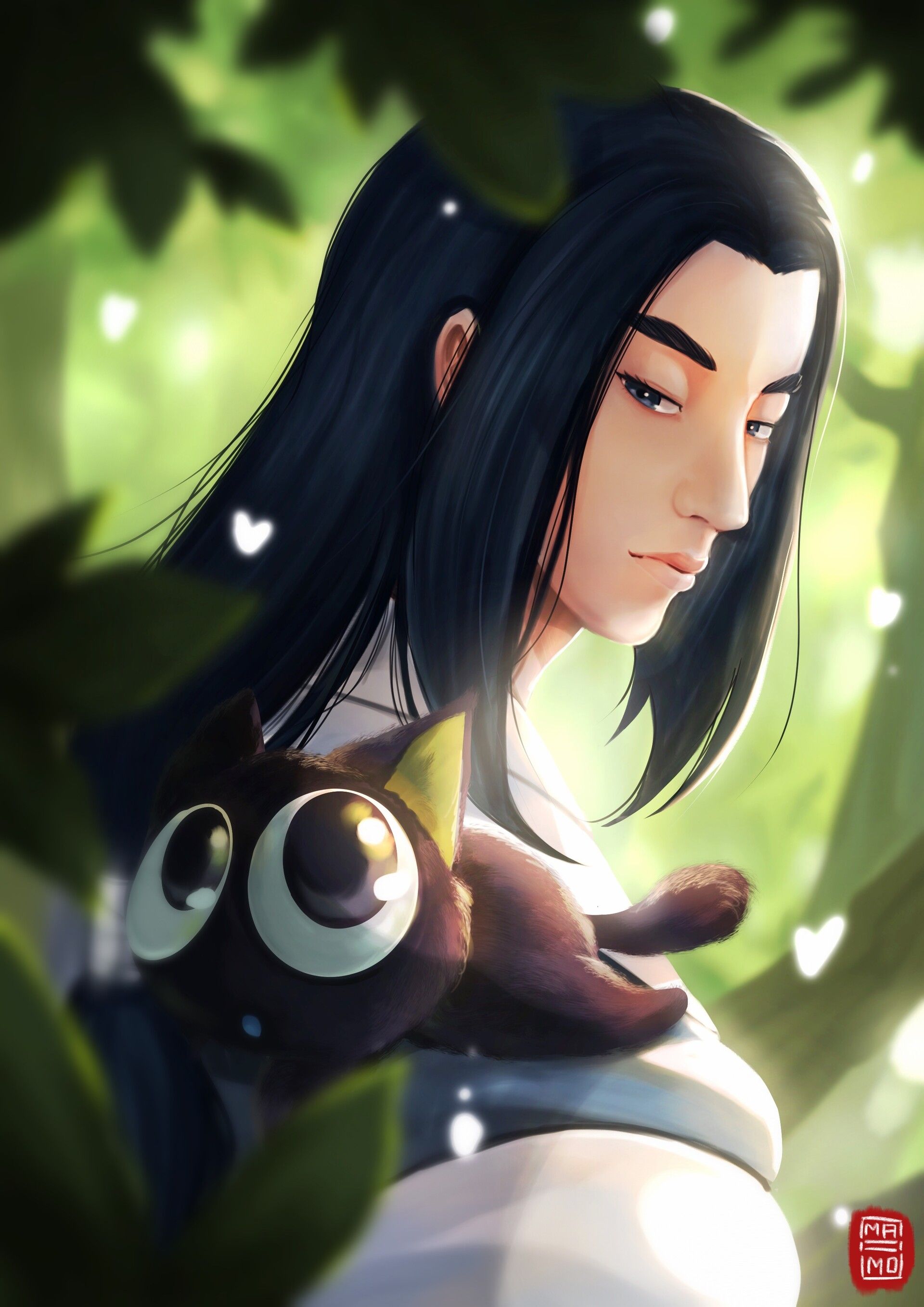 1920x2716 ART OF MAIIMOU of Hei Fanart