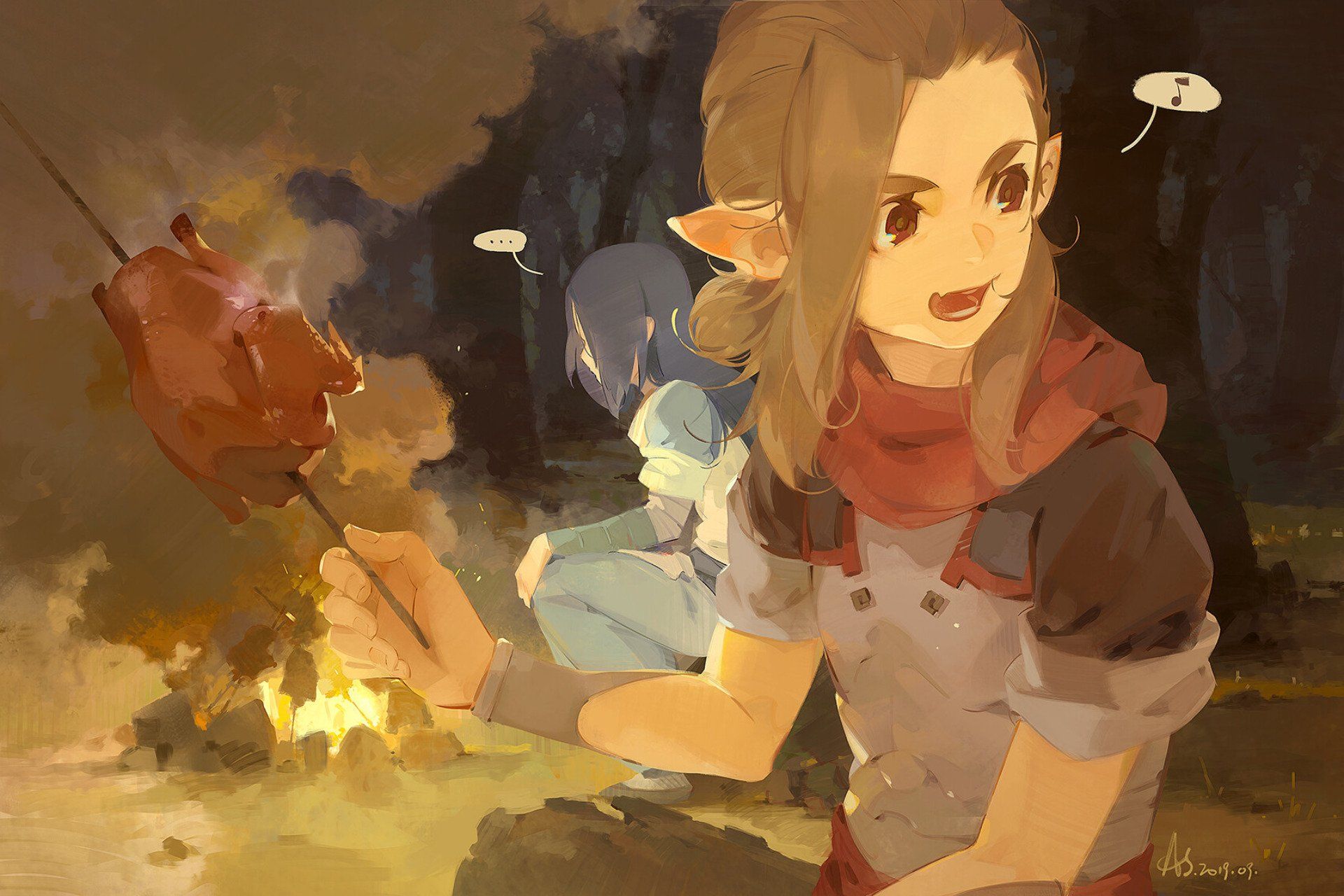 1920x1280 The Legend of Hei
