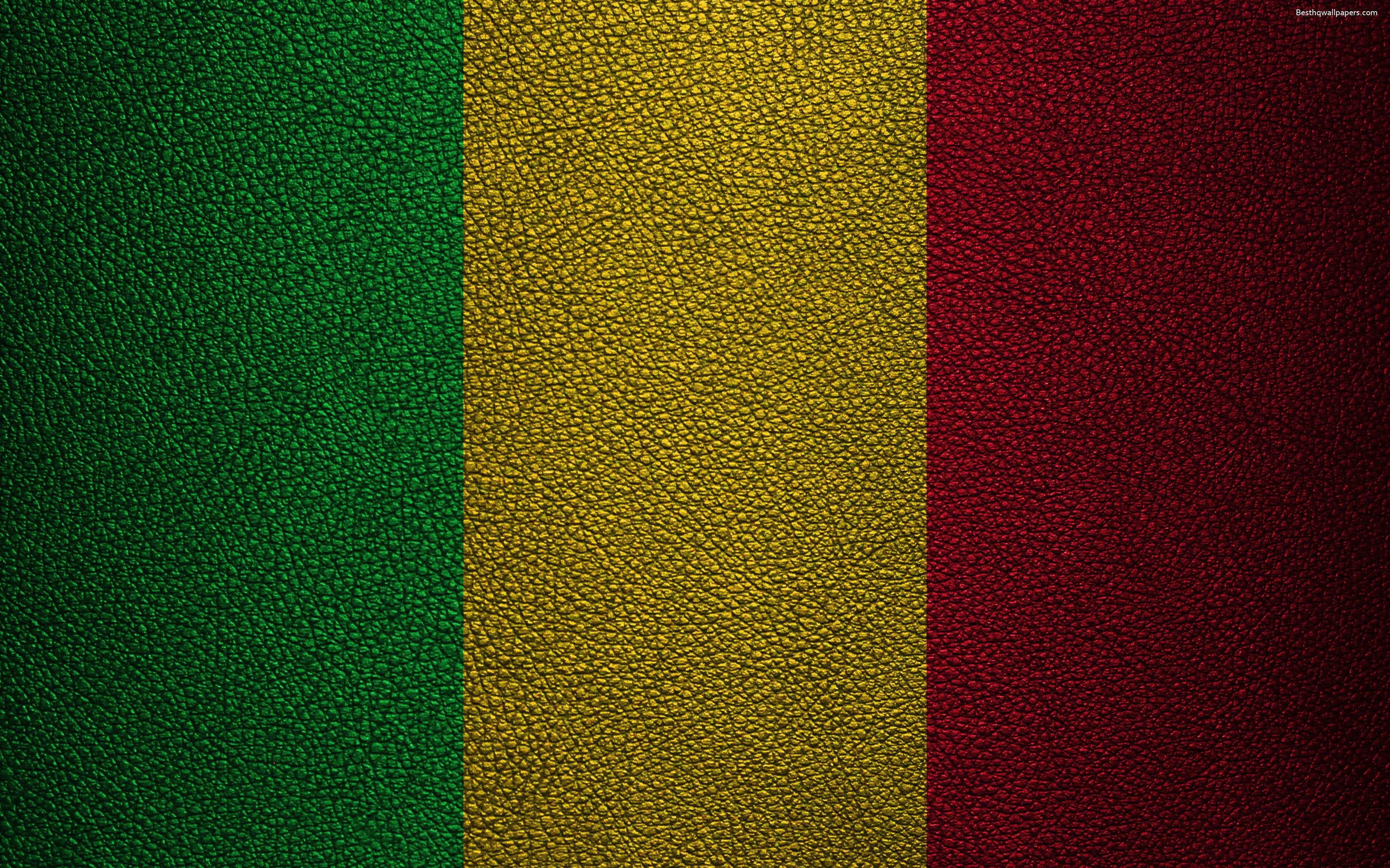 3840x2400 Mali Flag Wallpaper