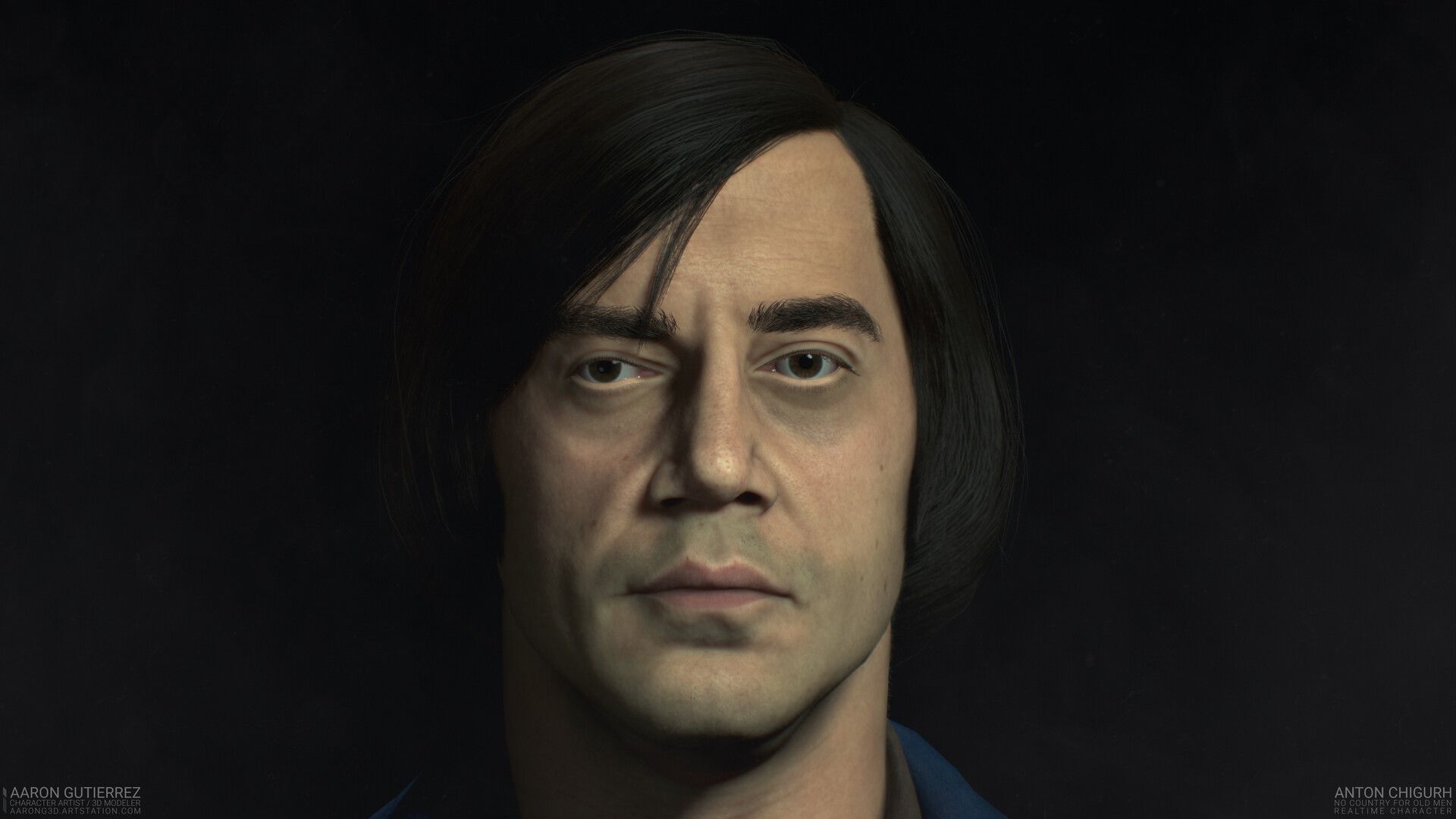 1920x1080 Aaron Gutierrez Chigurh. No Country For Old Men
