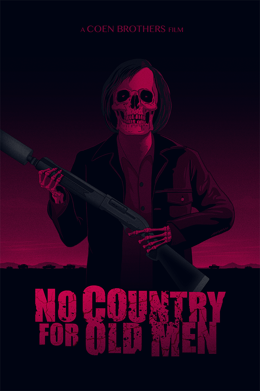 907x1361 No Country For Old Men. Poster By Mungui