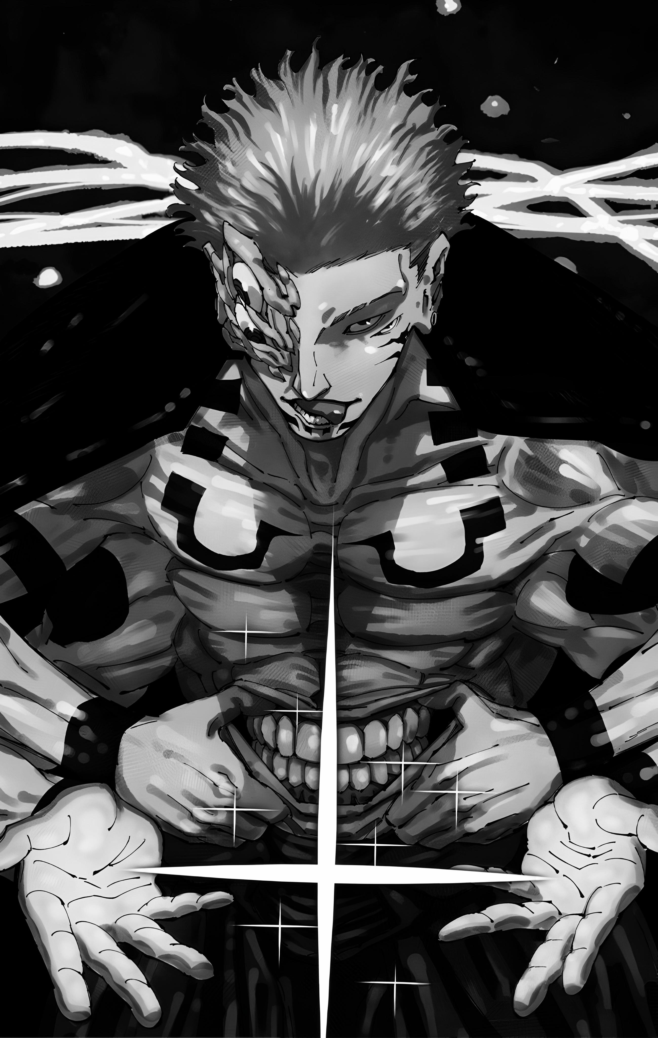 2598x4096 Sukuna Volume Cover Wallpaper
