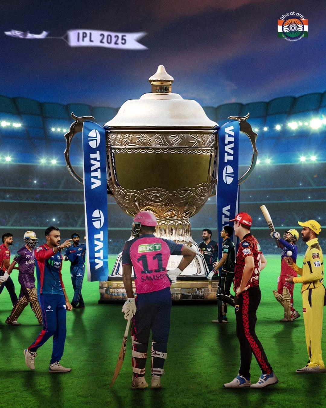 1080x1350 IPL 2025: The Bharat Army Prepares for an Unforgettable Season!