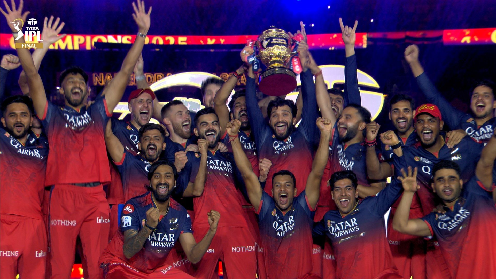 1920x1080 IPL 2025 Final Match Wallpaper