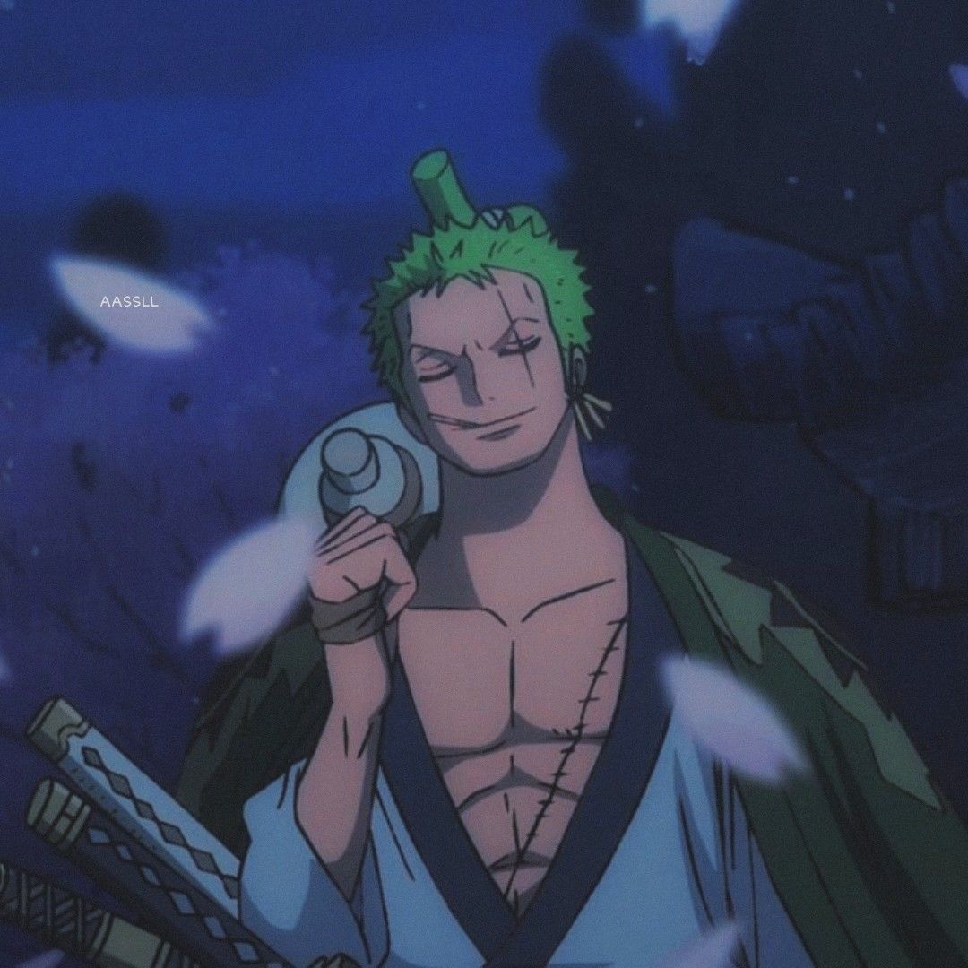 1080x1080 Zoro PFP Wallpaper
