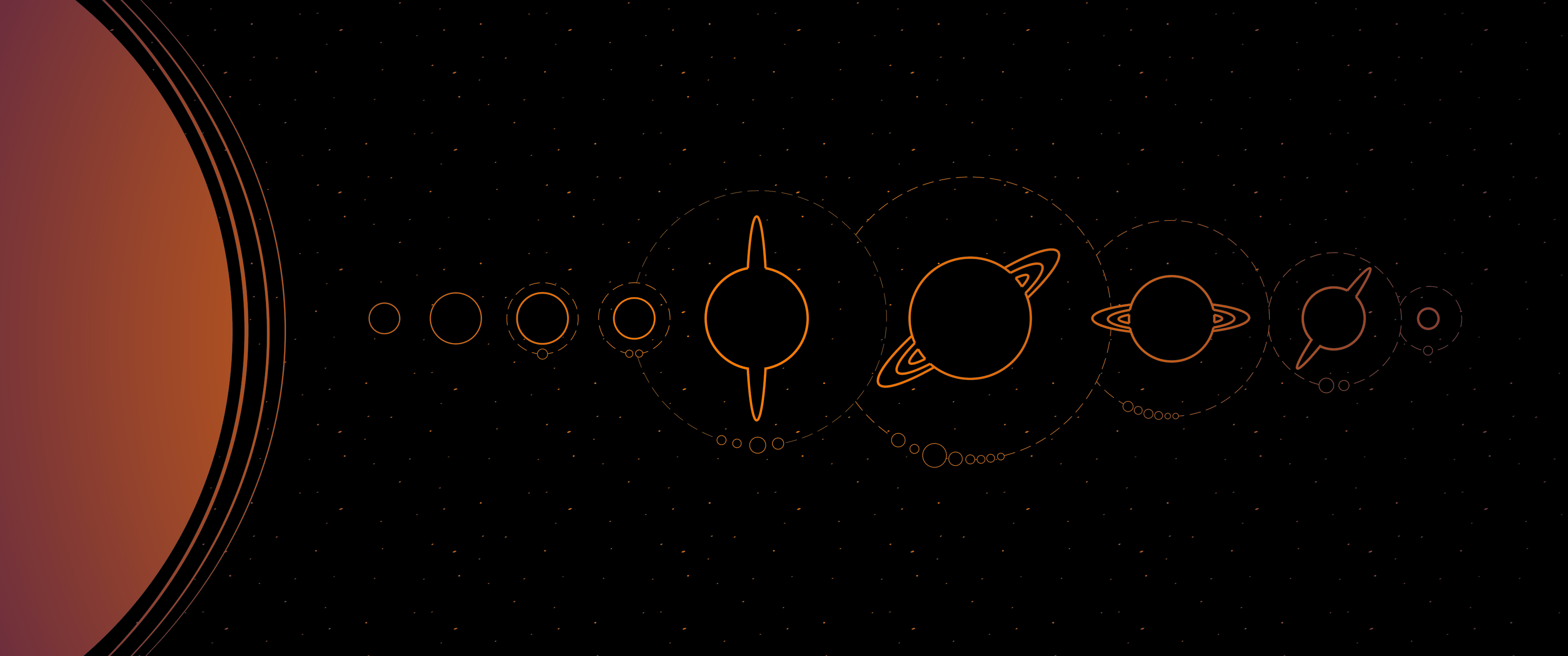 3440x1440 Minimal Solar System (OLED Ified) U Magdhaa