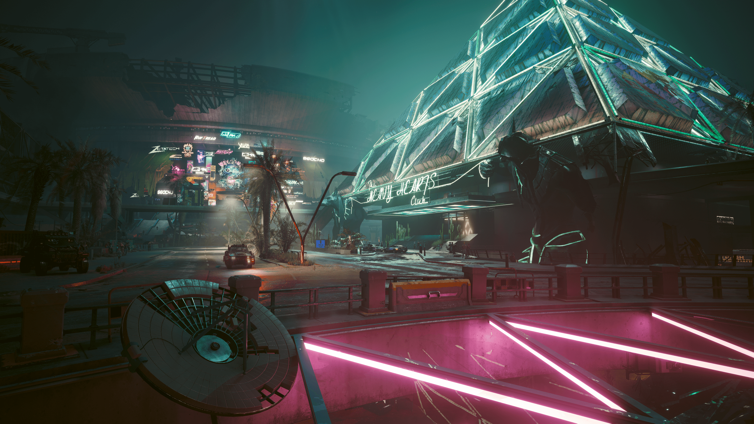 2560x1440 QHD Cyberpunk 2077: Phantom Liberty Wallpaper 2560x1440